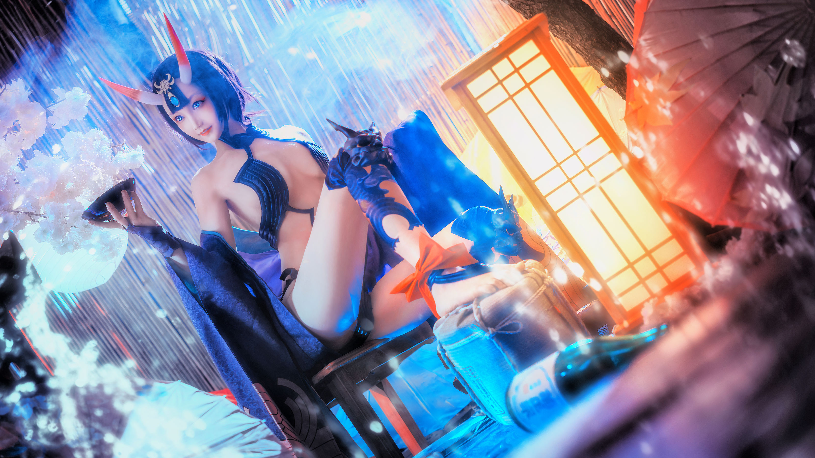 COS少女星野咪兔 – 酒吞童子 [34P] 插图1
