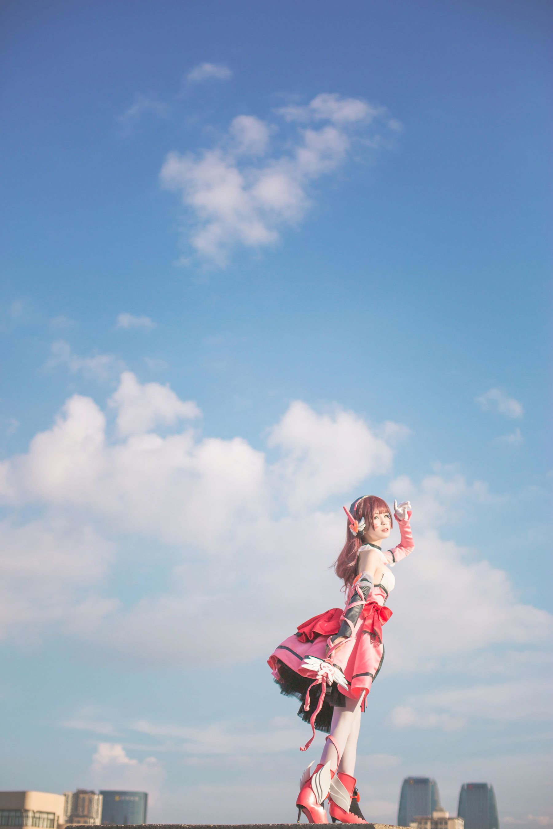 动漫博主北之北 – 守望先锋 魔法少女D.VA [10P] 插图1