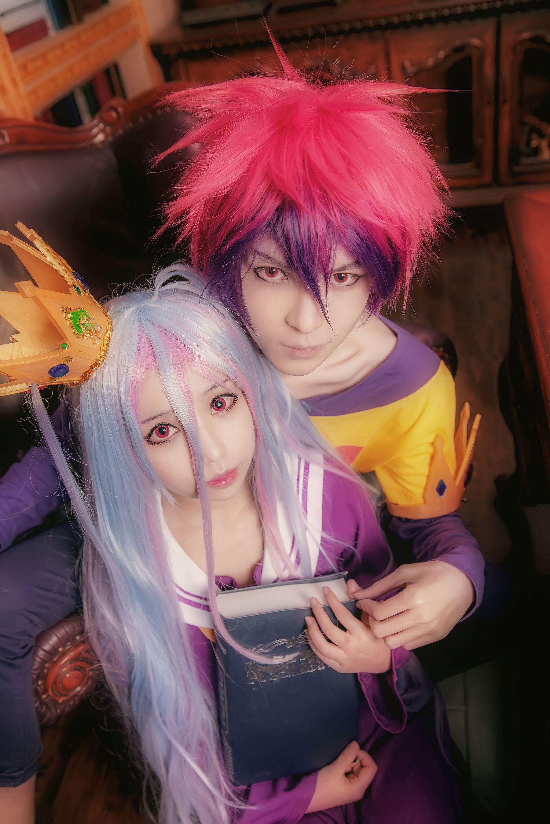 [Cosplay写真] 萌妹白易子教主 – 游戏人生 [9P] 插图1
