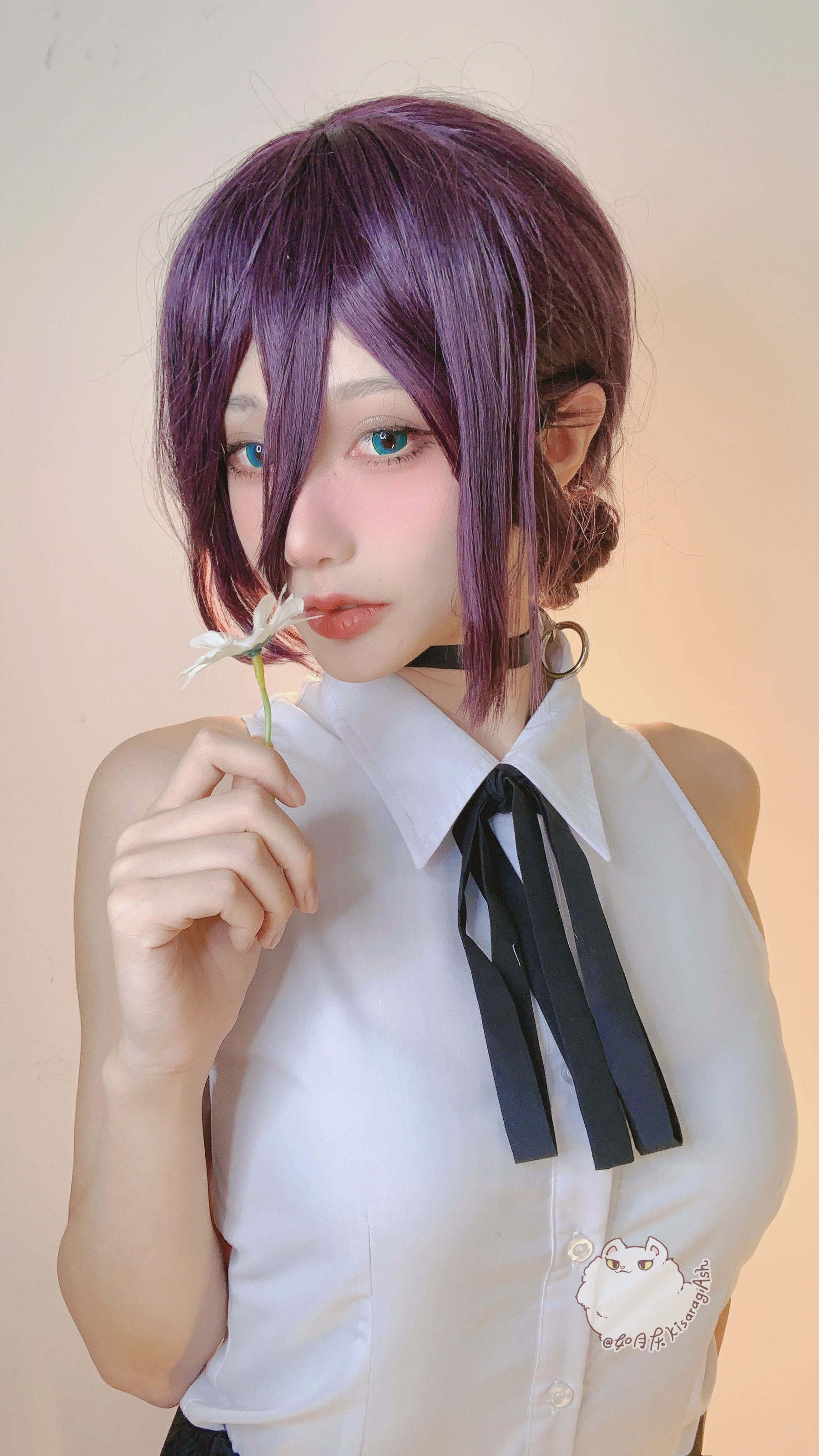 动漫博主如月灰 – 电锯人REZE [34P] 插图1