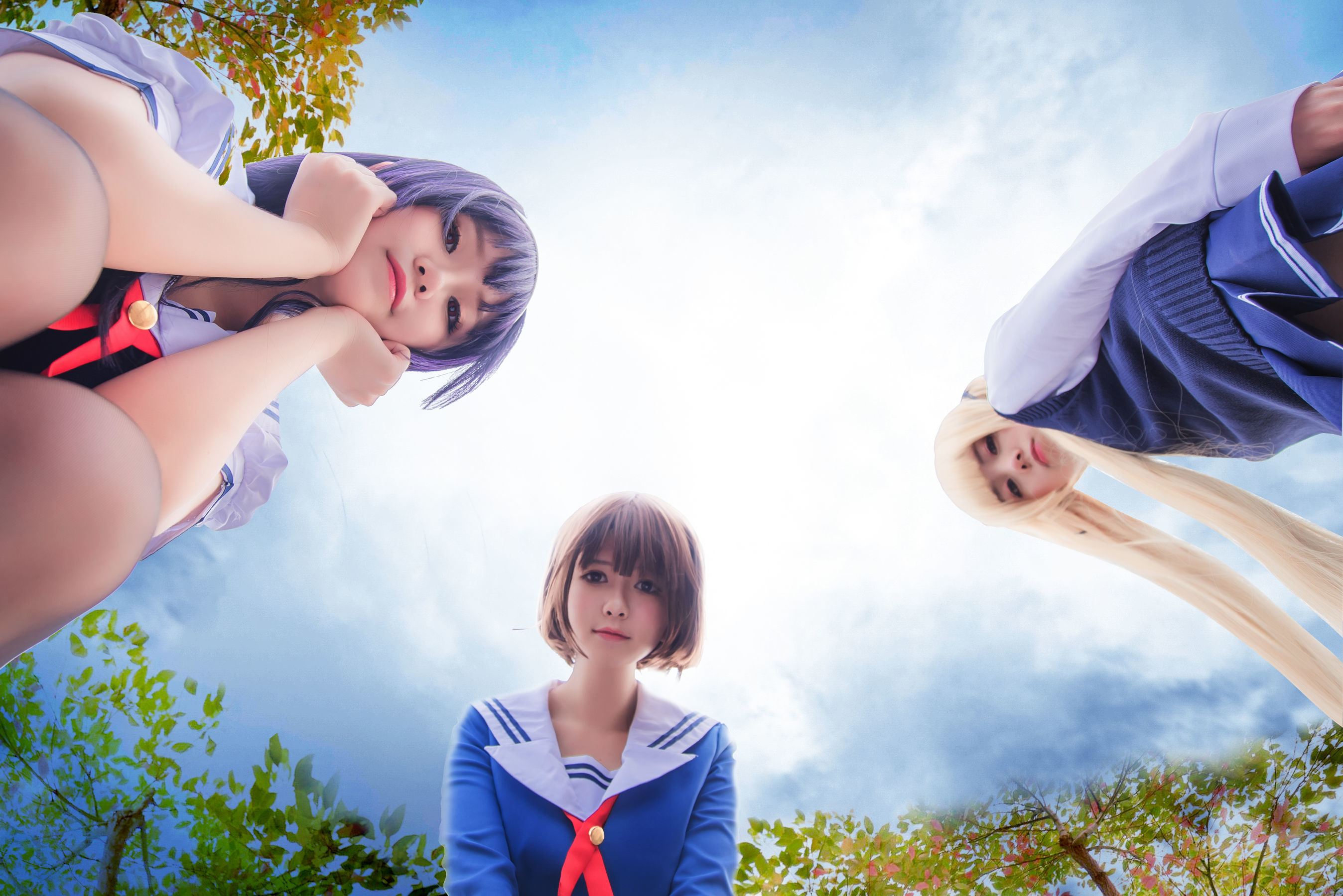 [萝莉COS] 白金Saki – 校服 [29P] 插图1