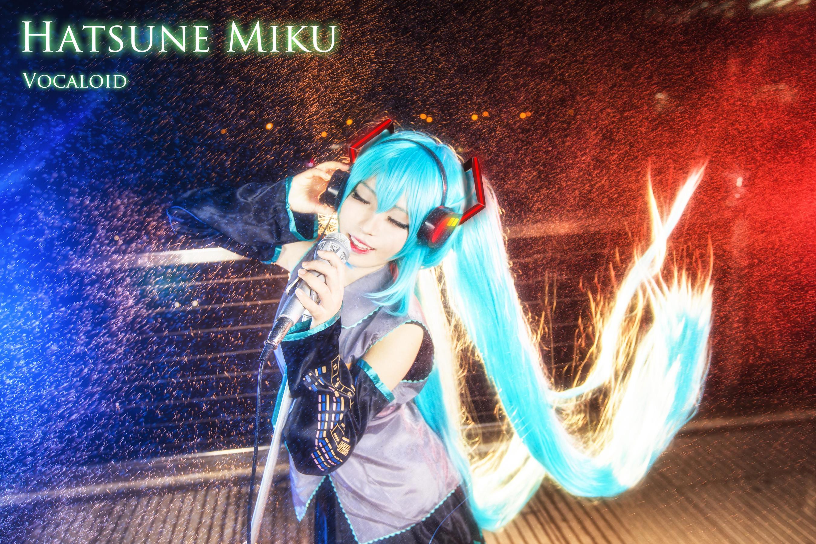 [Cosplay写真] 萌妹白易子教主 – VOCALOID [8P] 插图1