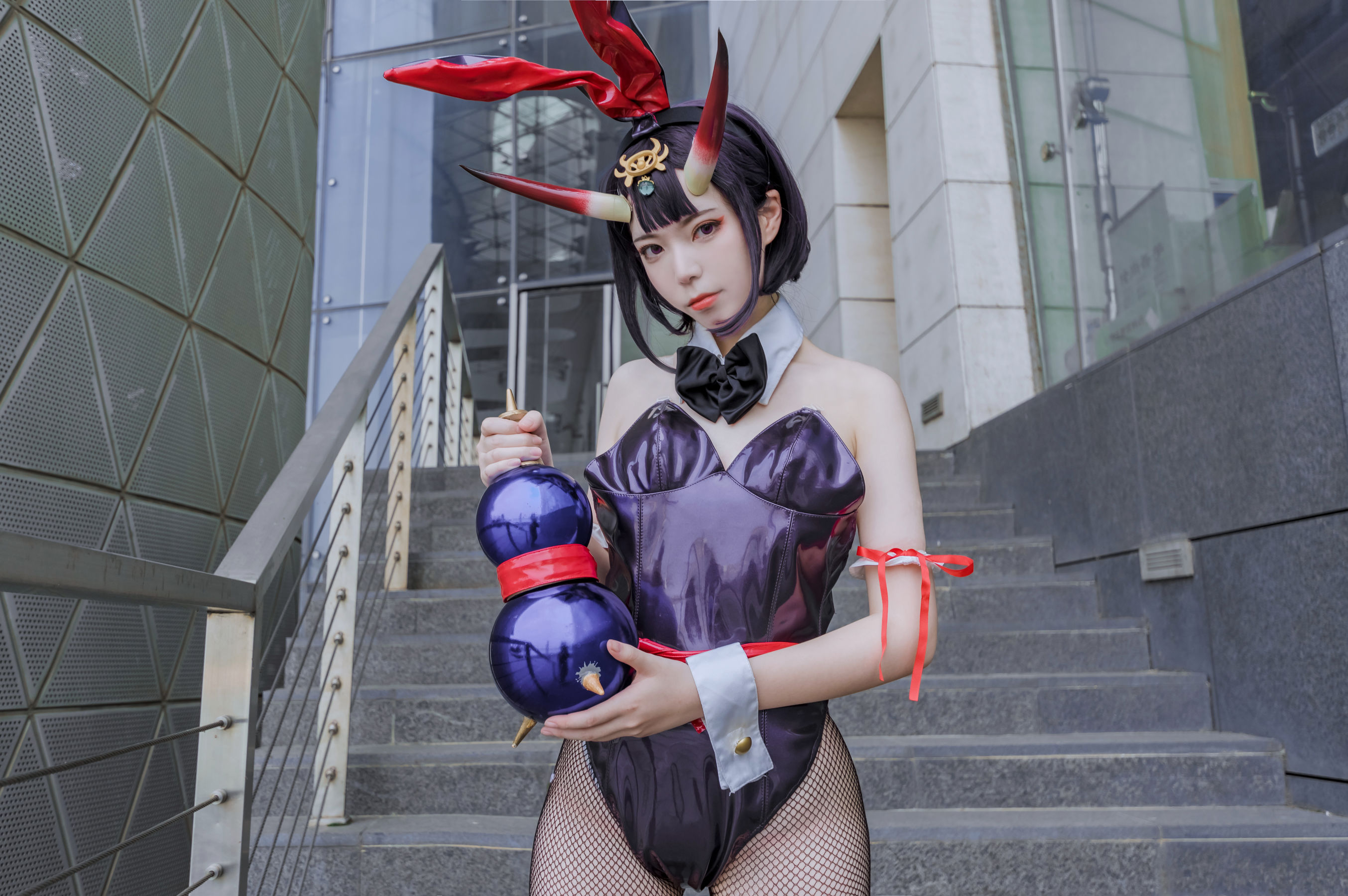 可爱妹子Fushii_海堂 – 酒吞兔女郎 [31P] 插图1
