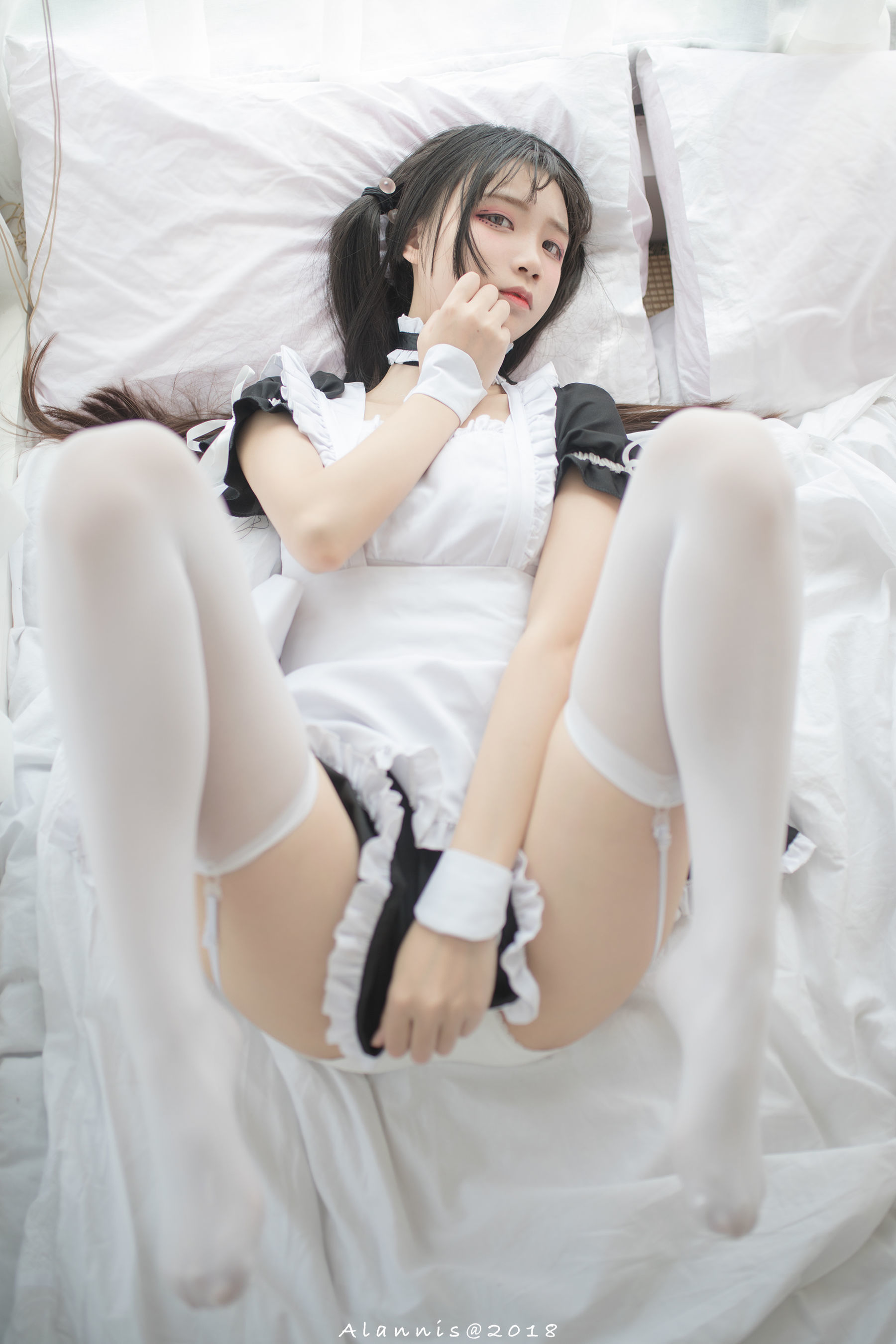 清纯少女五更百鬼 女仆 [31P] 插图1