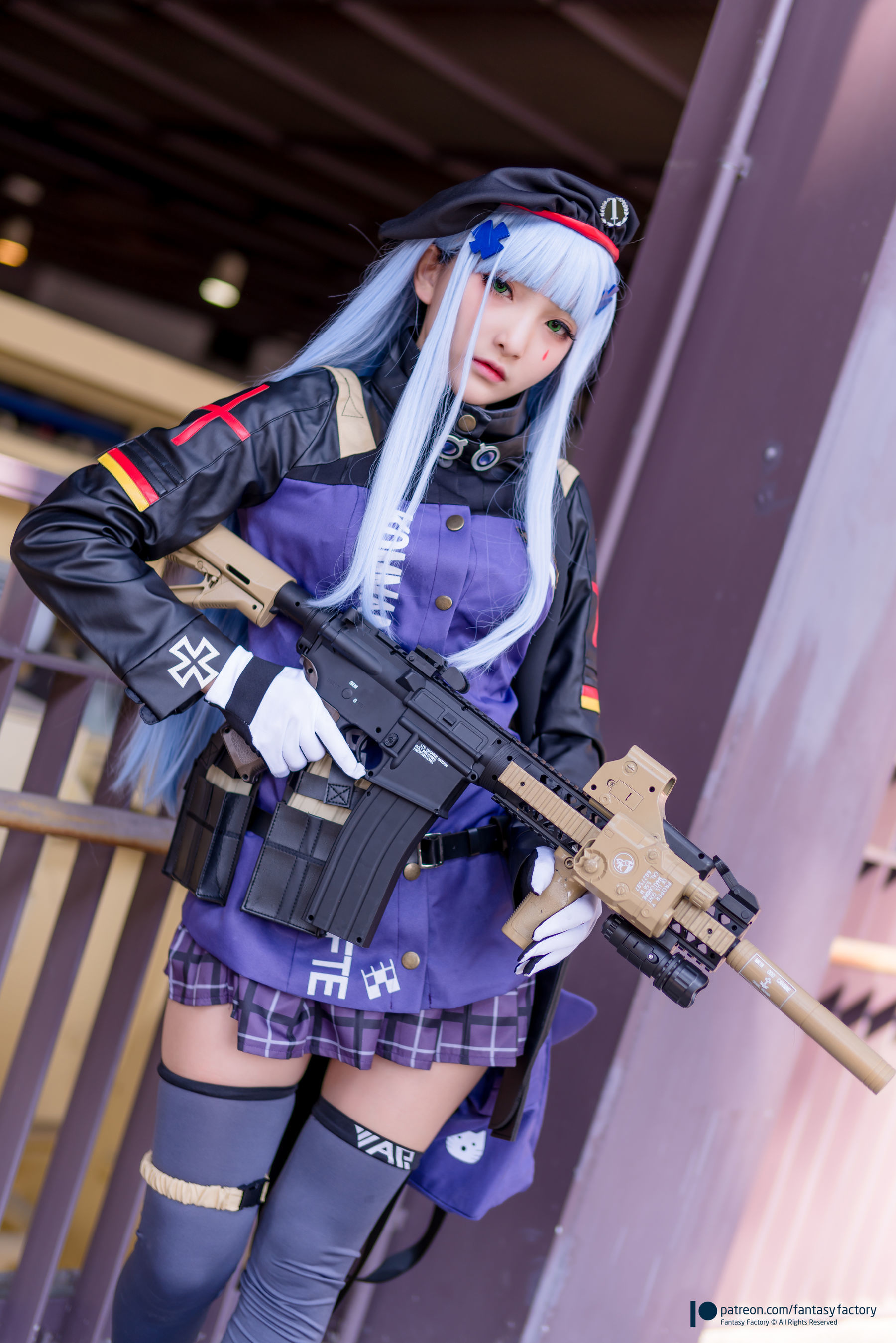 [Fantasy Factory] 小丁Cosplay – 魔女 浴池 黑丝 [60P] 插图1