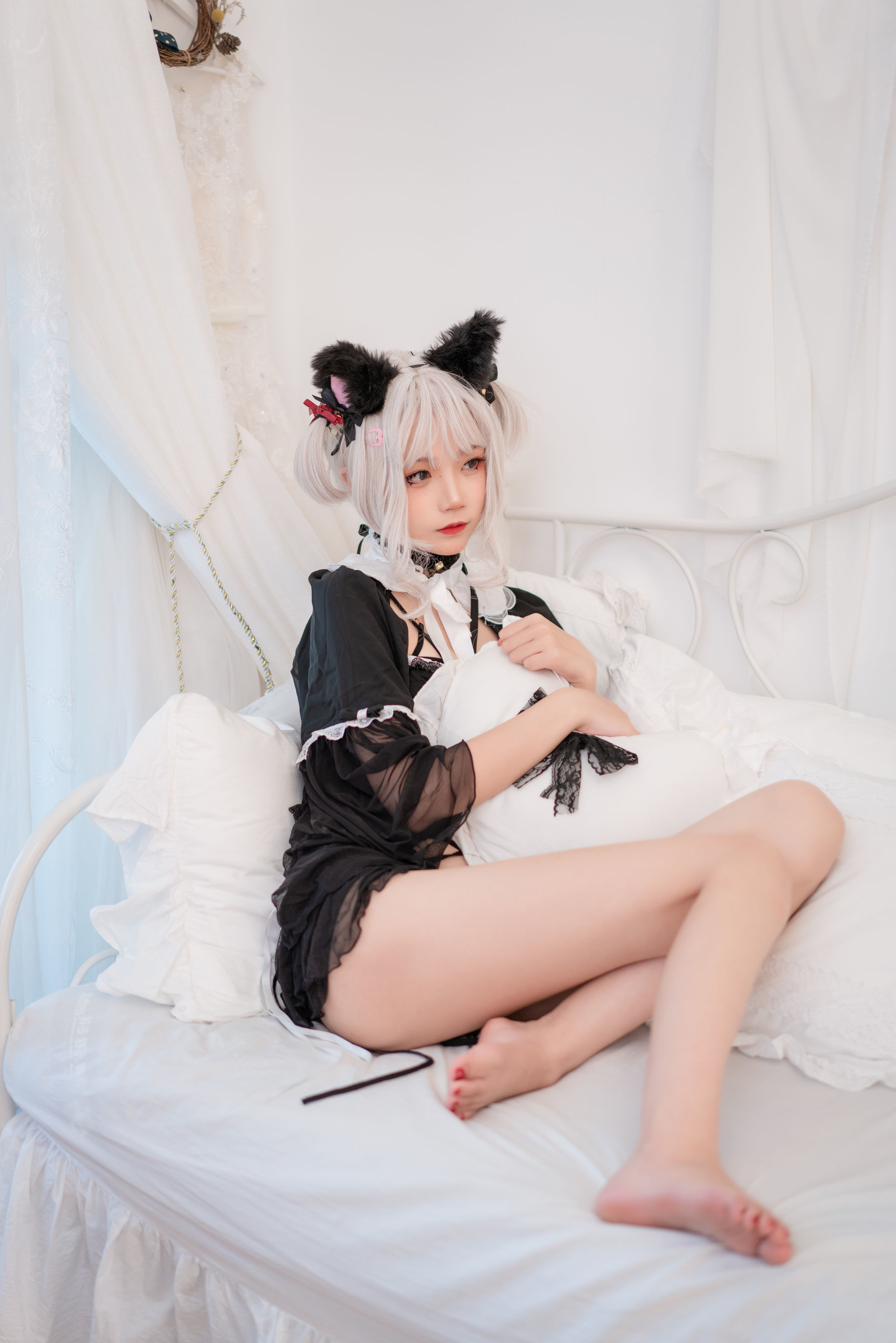 清纯少女五更百鬼 性感猫娘 [42P] 插图1