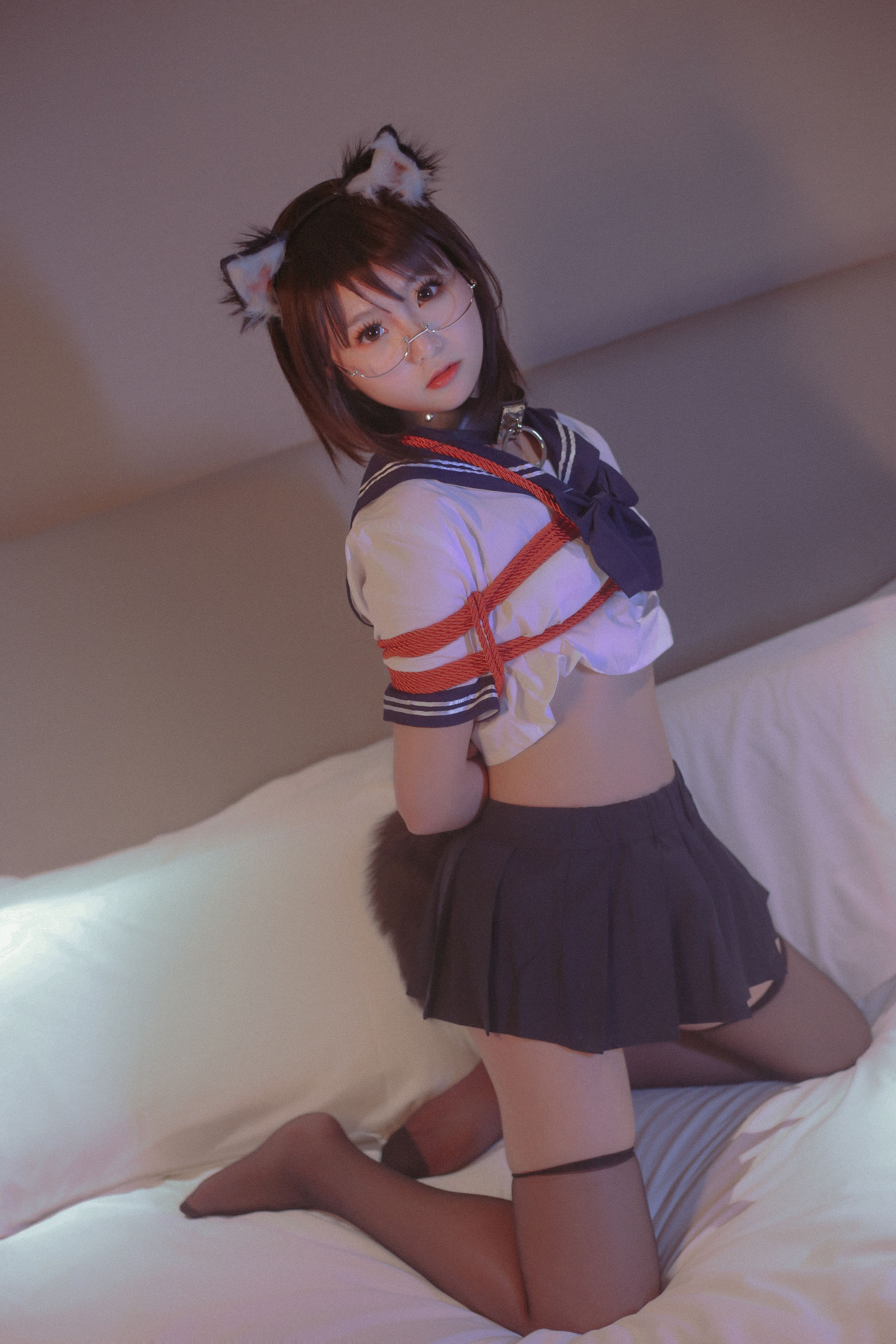 萌妹是青水 猫耳调教 [36P] 插图1