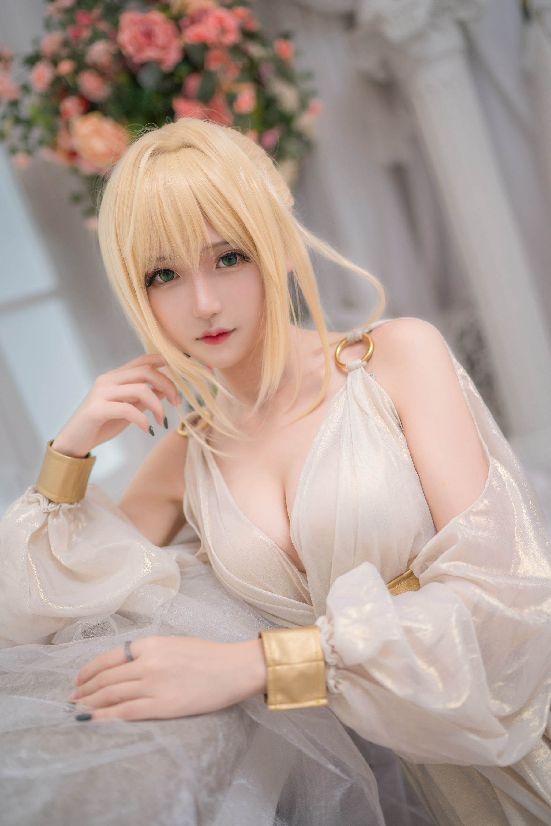 [萝莉COS] 腐团儿Ikaros – 玛修+尼禄 [9P] 插图1