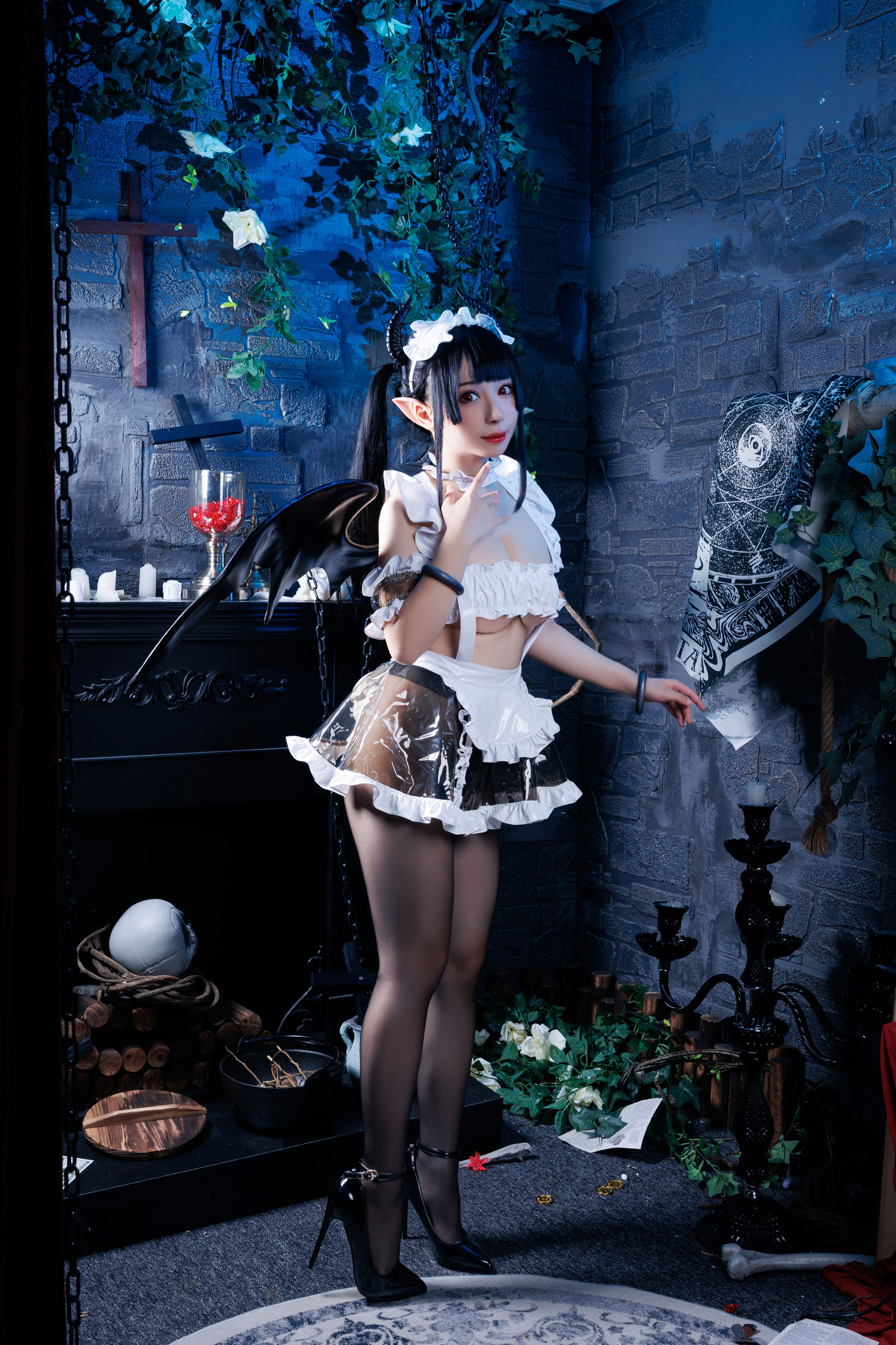 胡桃猫Kurumineko – 女仆吸血姬 [100P] 插图1