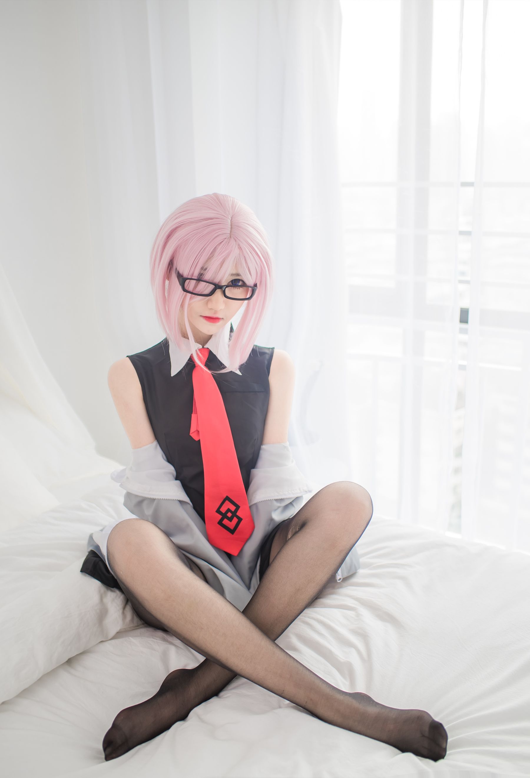 动漫博主南桃Momoko 玛修制服 [29P] 插图4