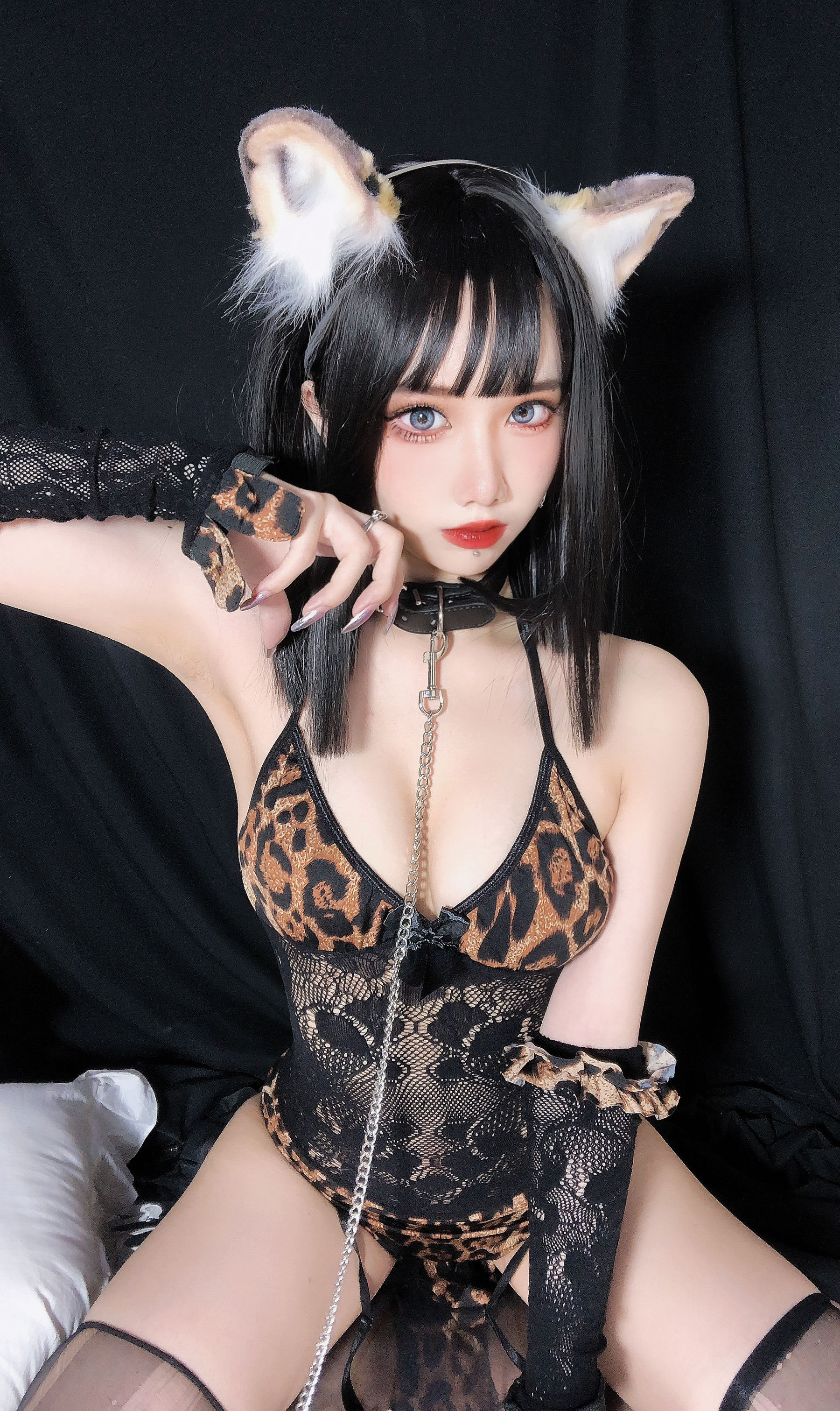 动漫博主果咩酱w – 豹女妹妹 [25P] 插图1