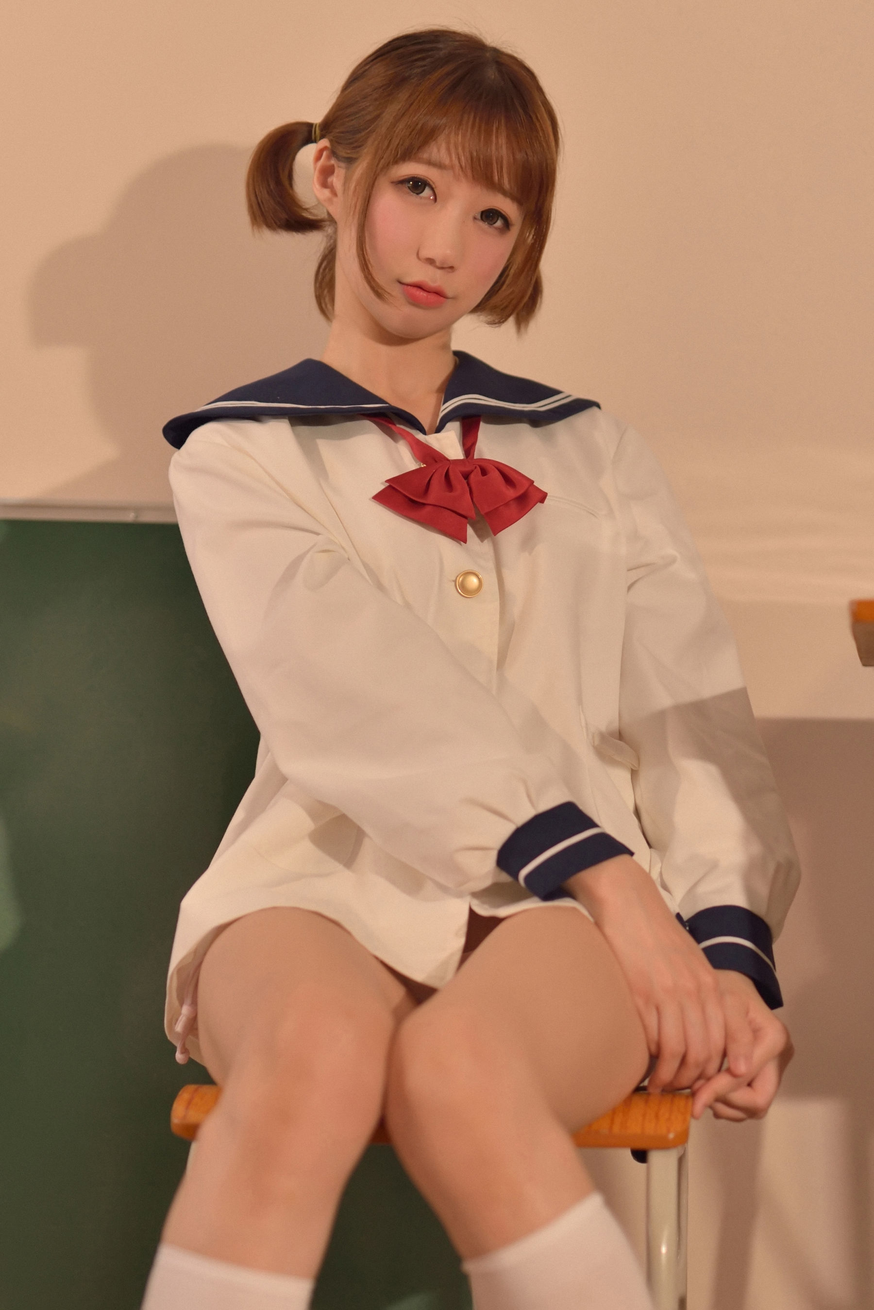 [萝莉COS] NAGISA魔物喵 VOL.08 生理课 [75P] 插图1