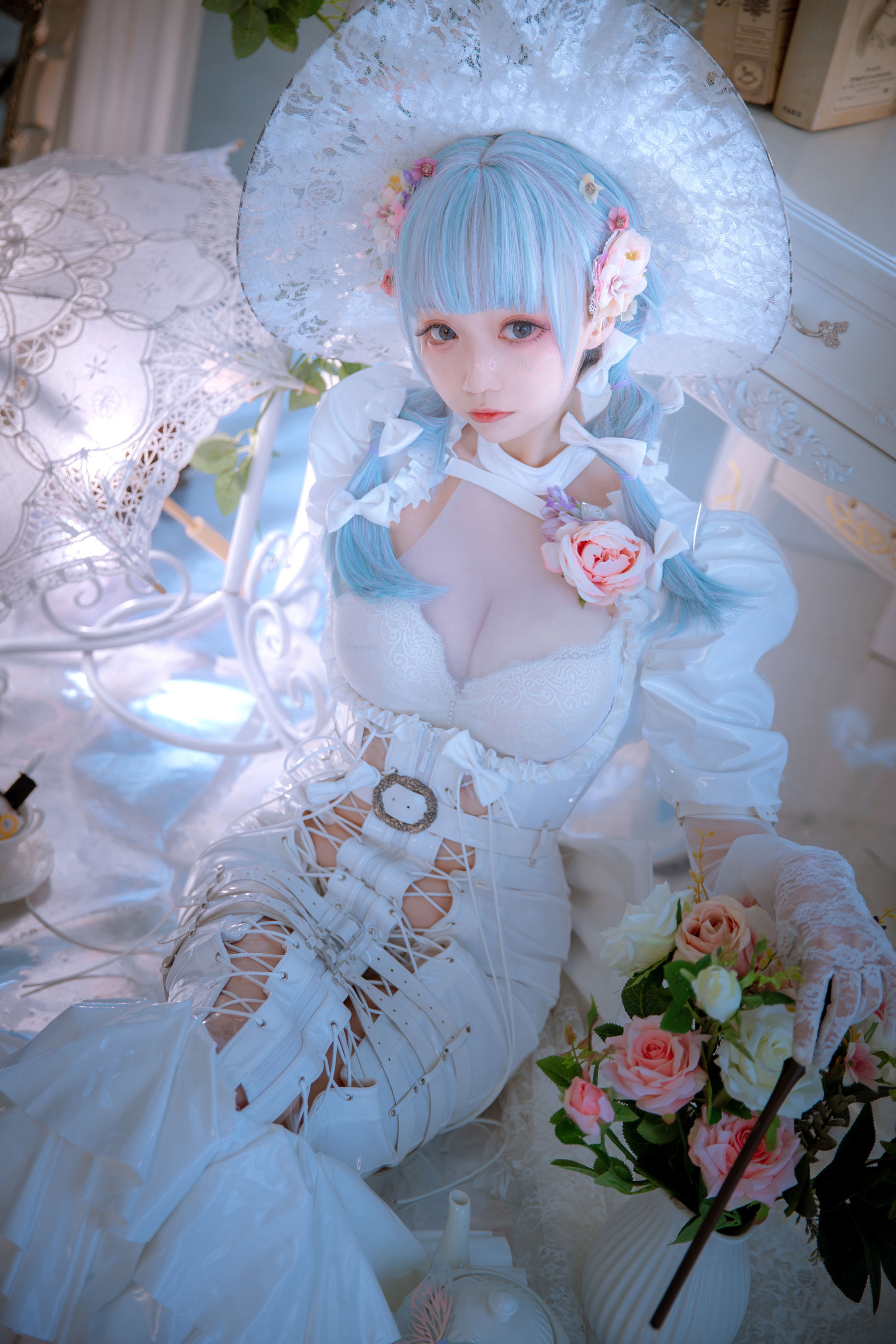 小野寺地瓜 – 纯白魔女 [15P] 插图1