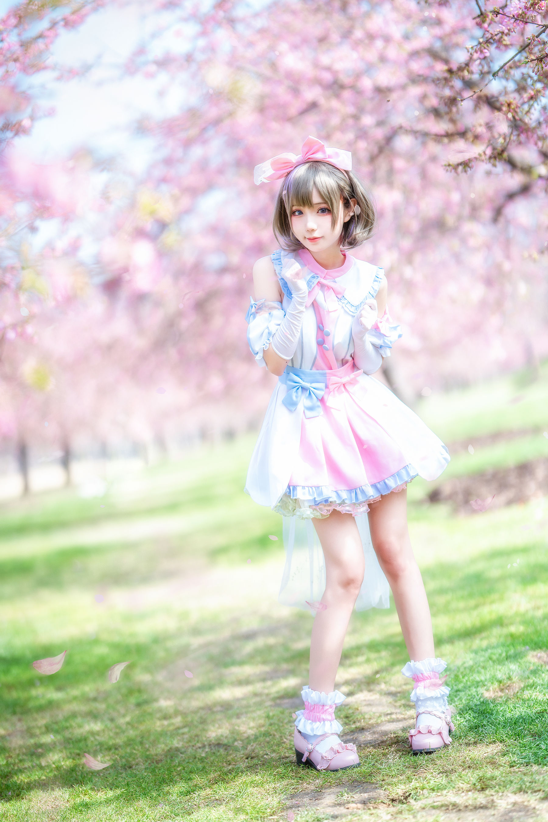 花柒Hana – 唐可可打歌服 [9P] 插图1