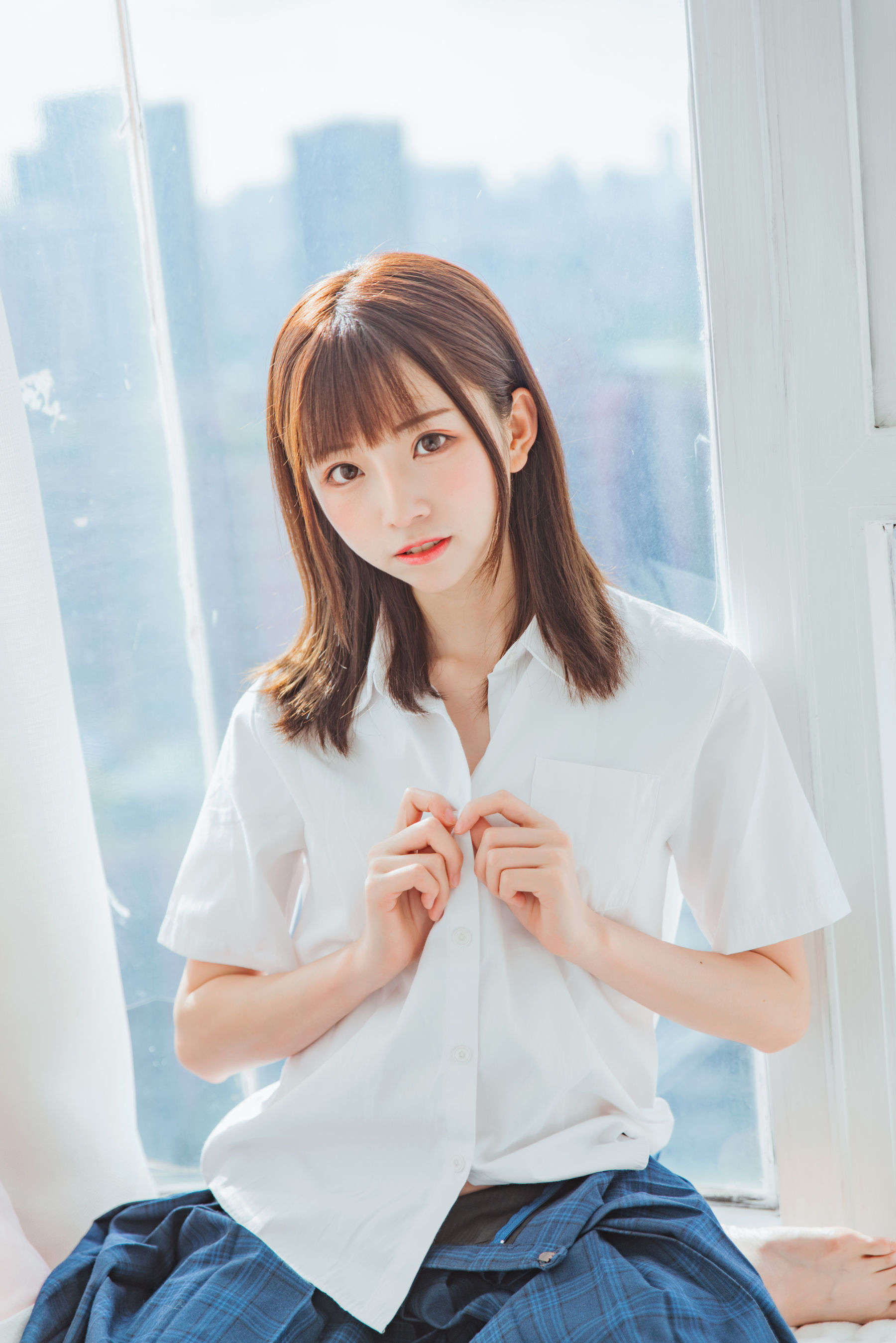 动漫博主Kitaro_绮太郎 – 放課後の少女 [30P] 插图1