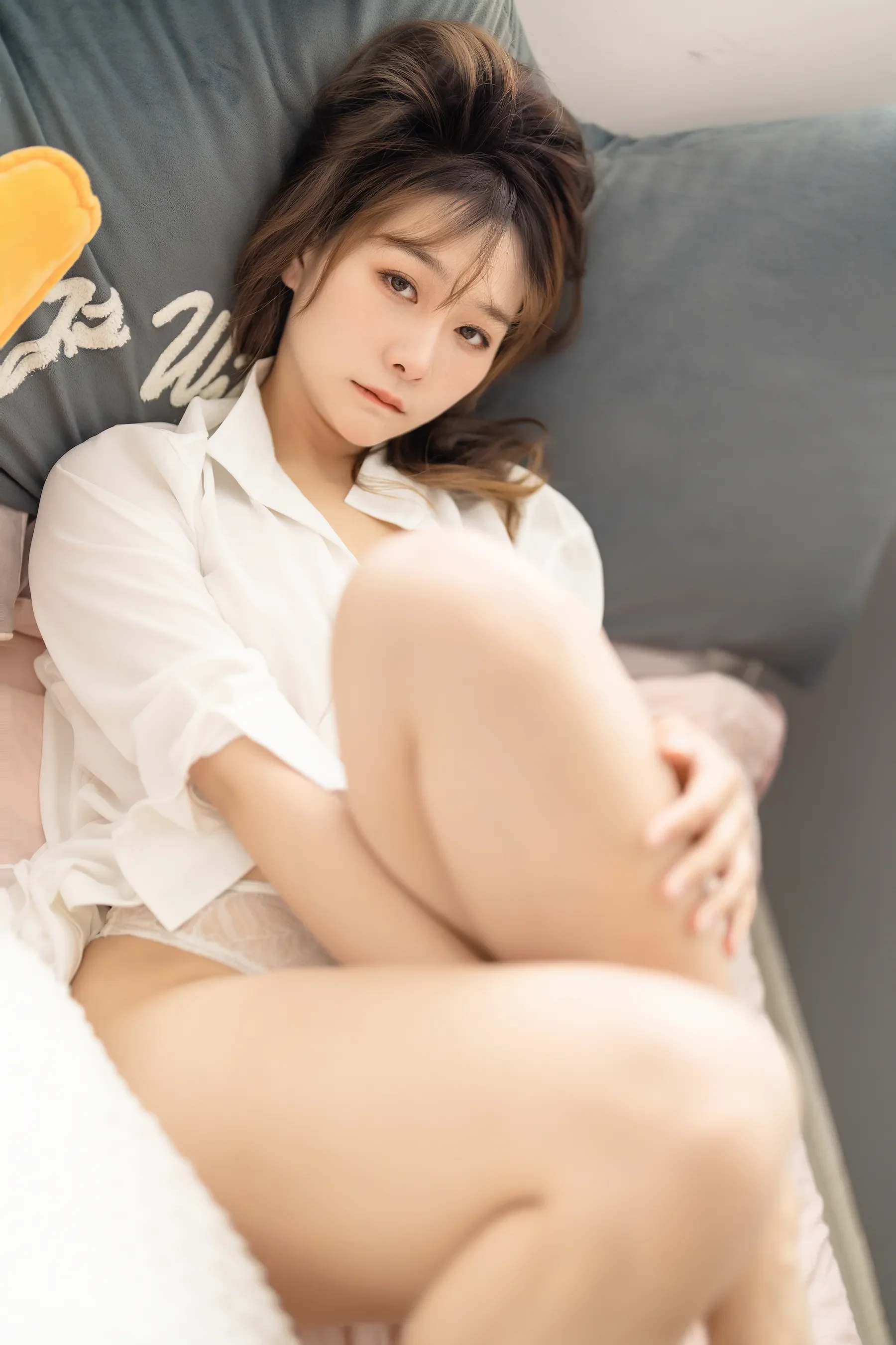 三刀刀miido – 男友衬衣 [46P] 插图1