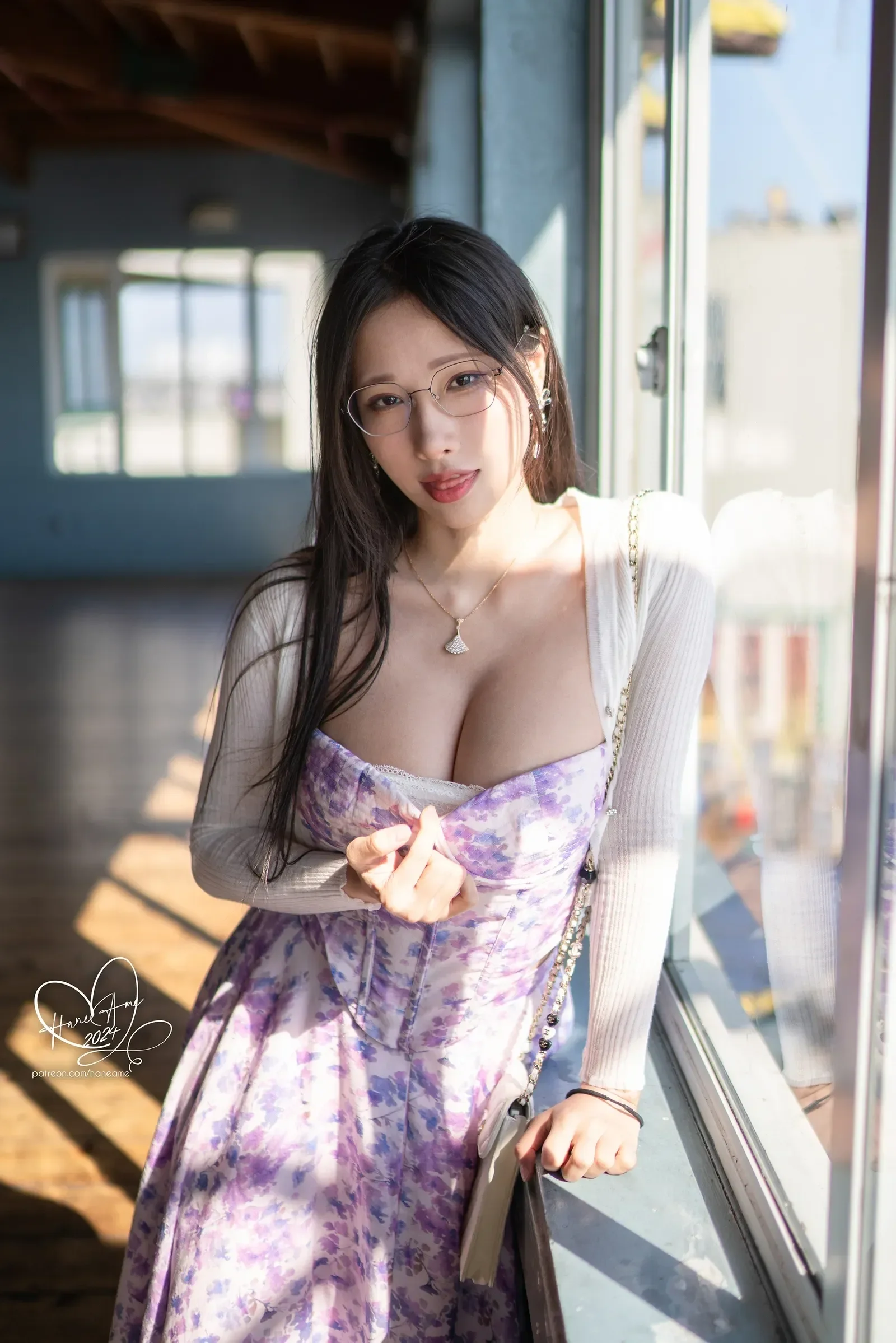 雨波_HaneAme – 波波日常 眼鏡女友 夏末回忆 [60P] 插图1