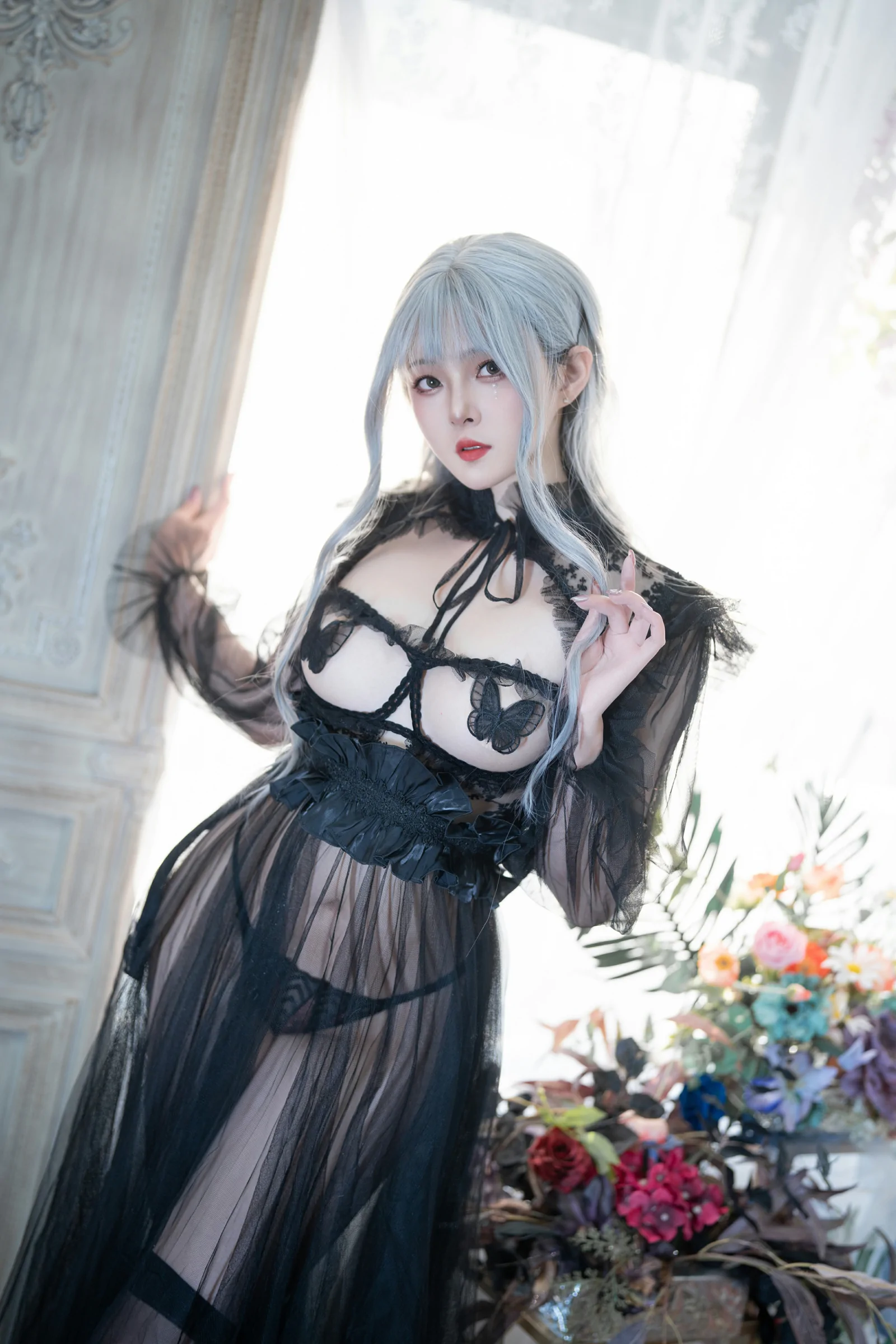 Natsuko夏夏子 – 黑蝴蝶 [62P] 插图1