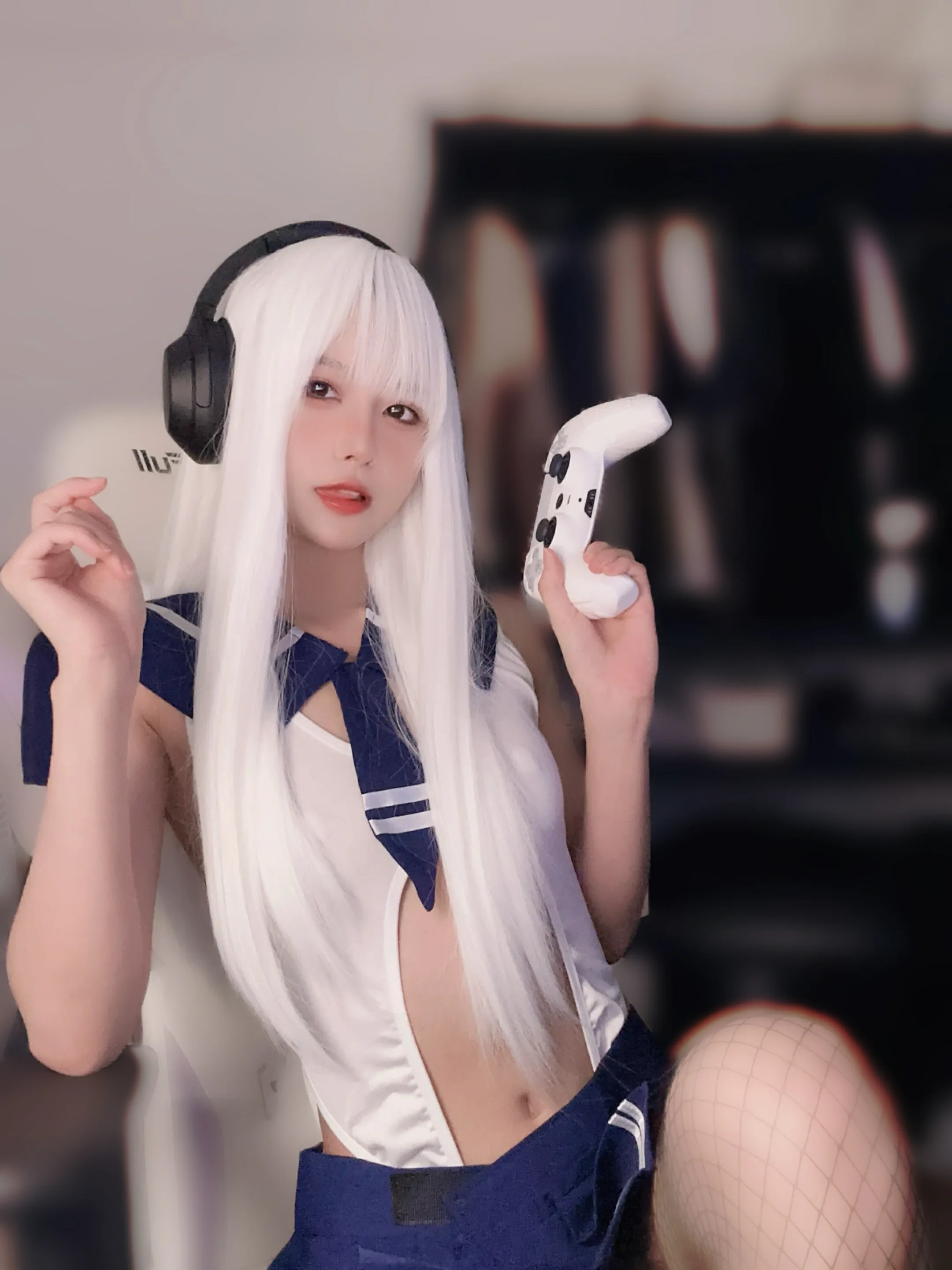 布丁大法 – 白毛女友 [27P] 插图3