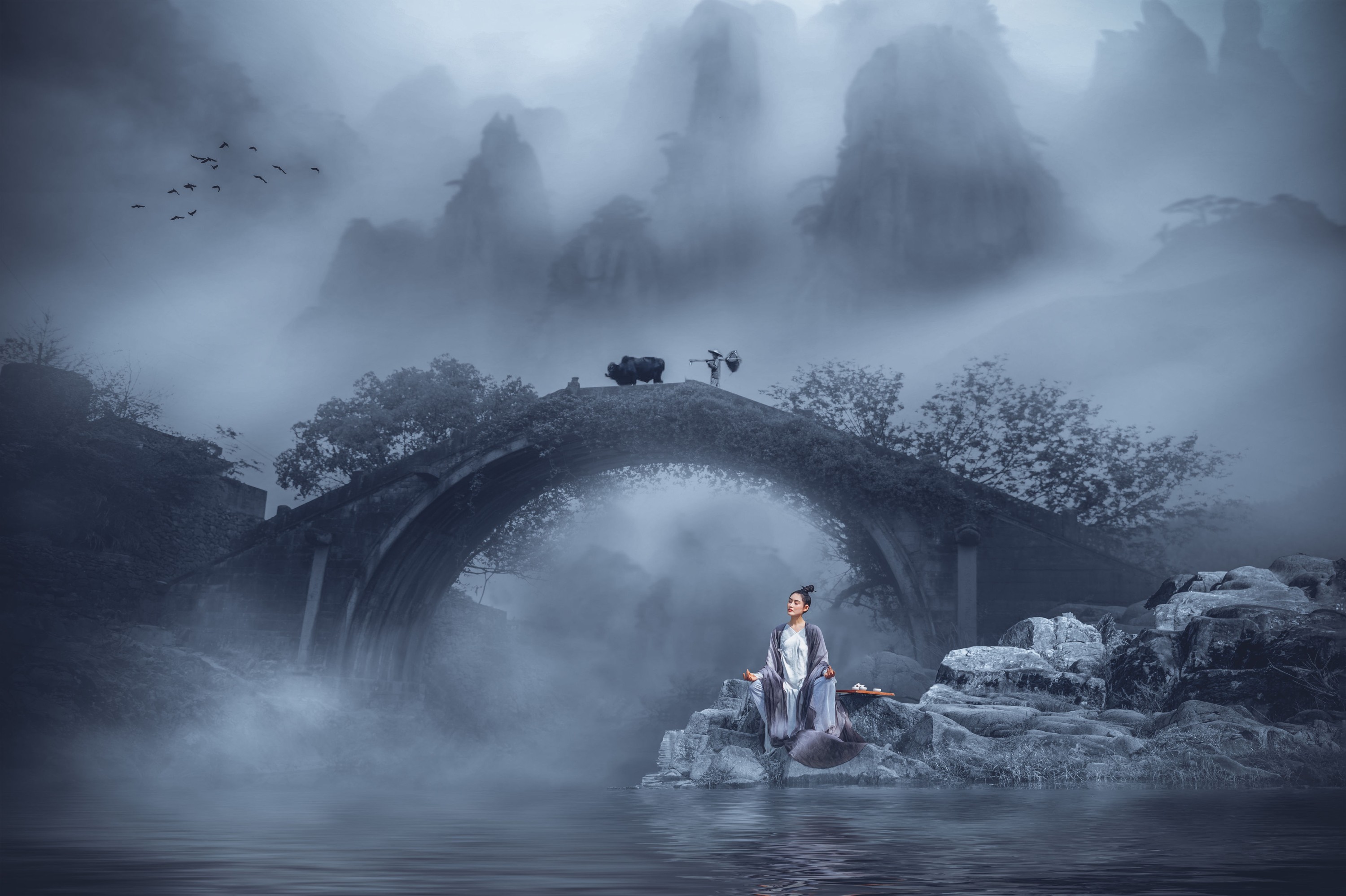敏敏 – 《水清酿酒，墨浅弄云》[32P] 插图4