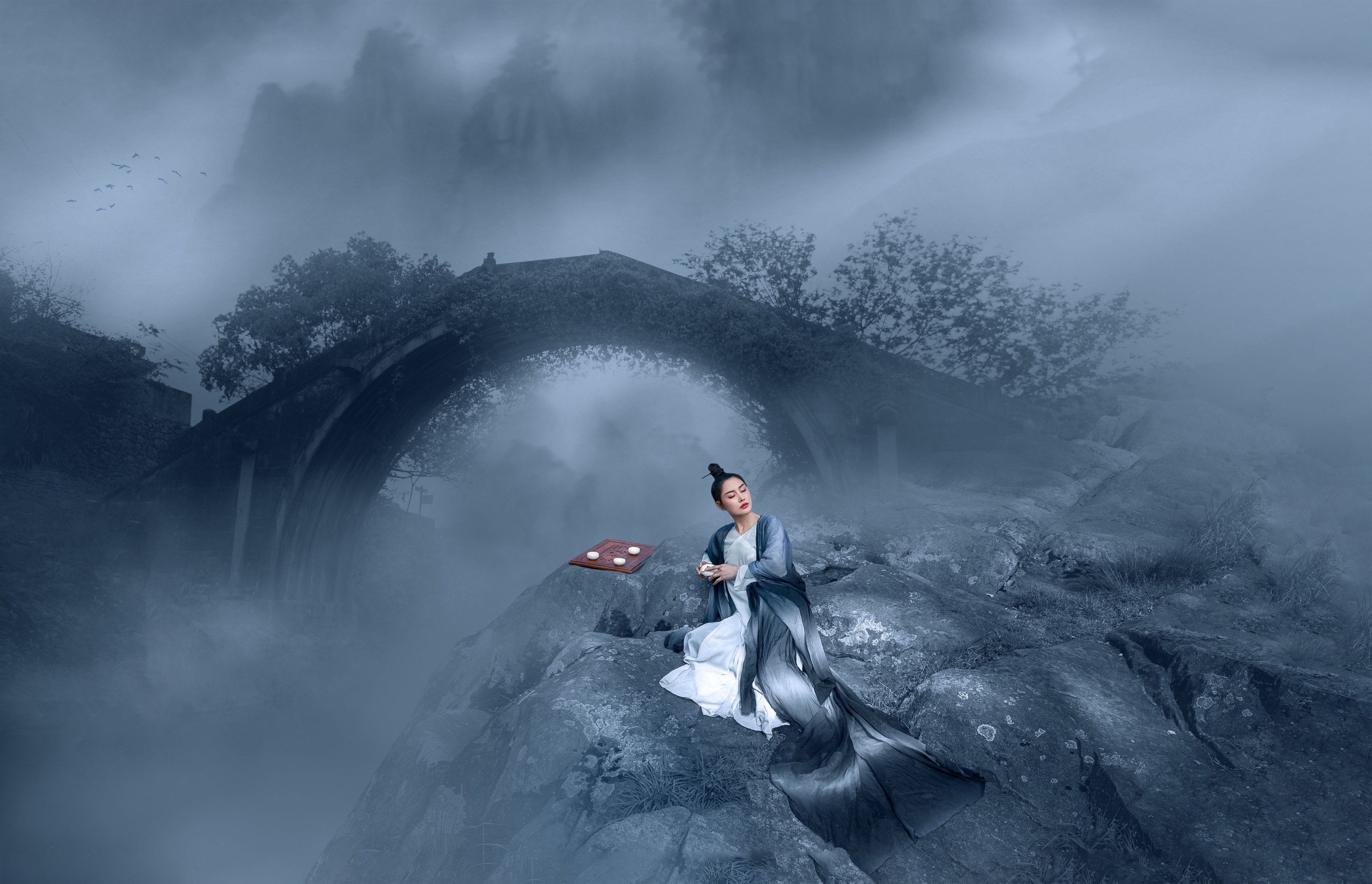 敏敏 – 《水清酿酒，墨浅弄云》[32P] 插图3