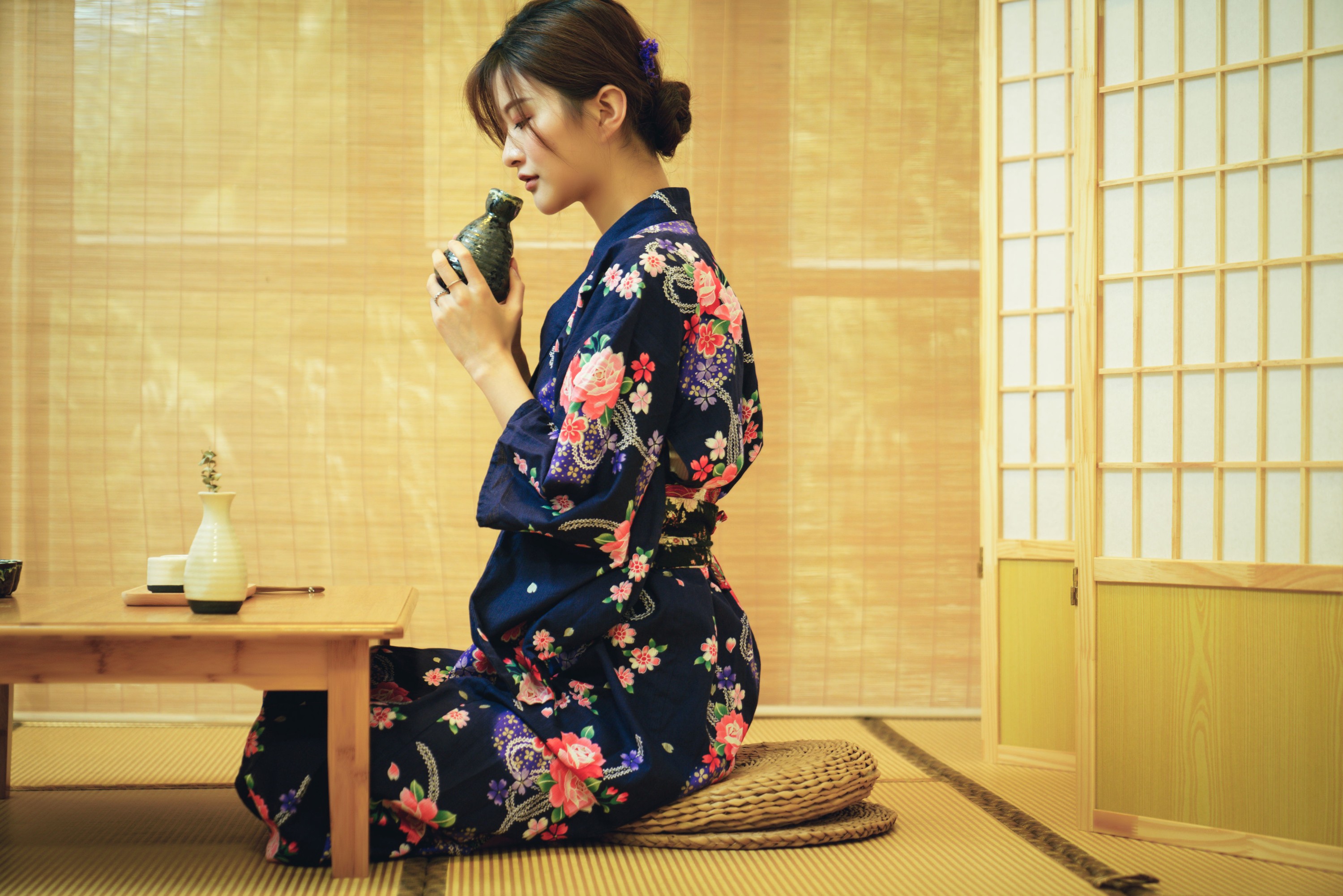 吕陈 – 《夏日和服日式私房》[40P] 插图3