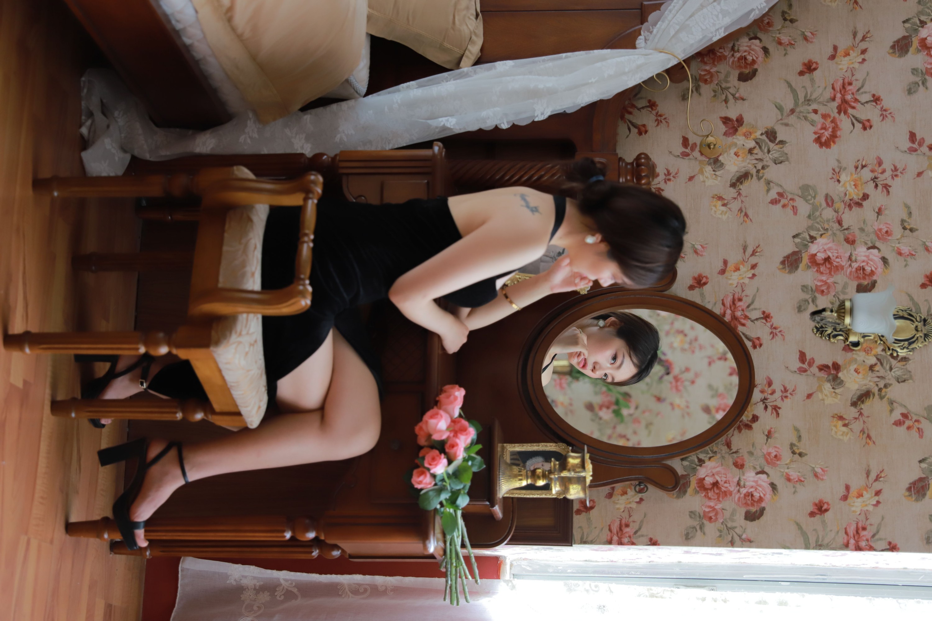 欣艾 – 《黑色晚礼服》[23P] 插图4