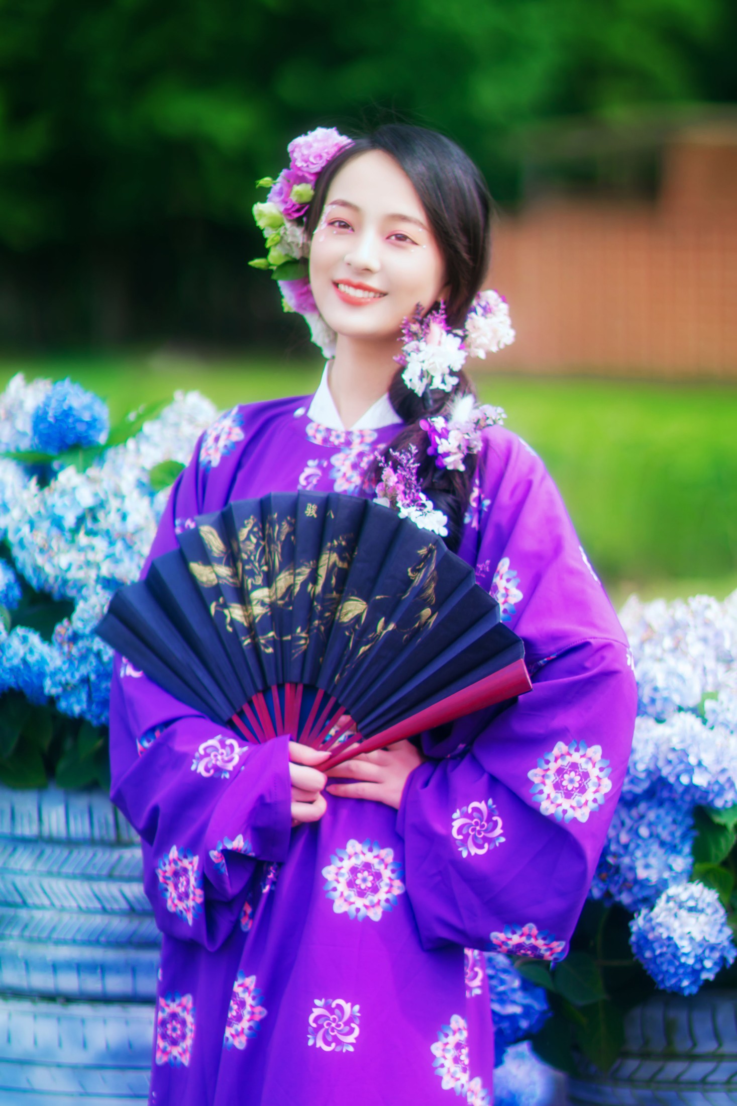 欢欢 – 《紫色初夏》[35P] 插图5