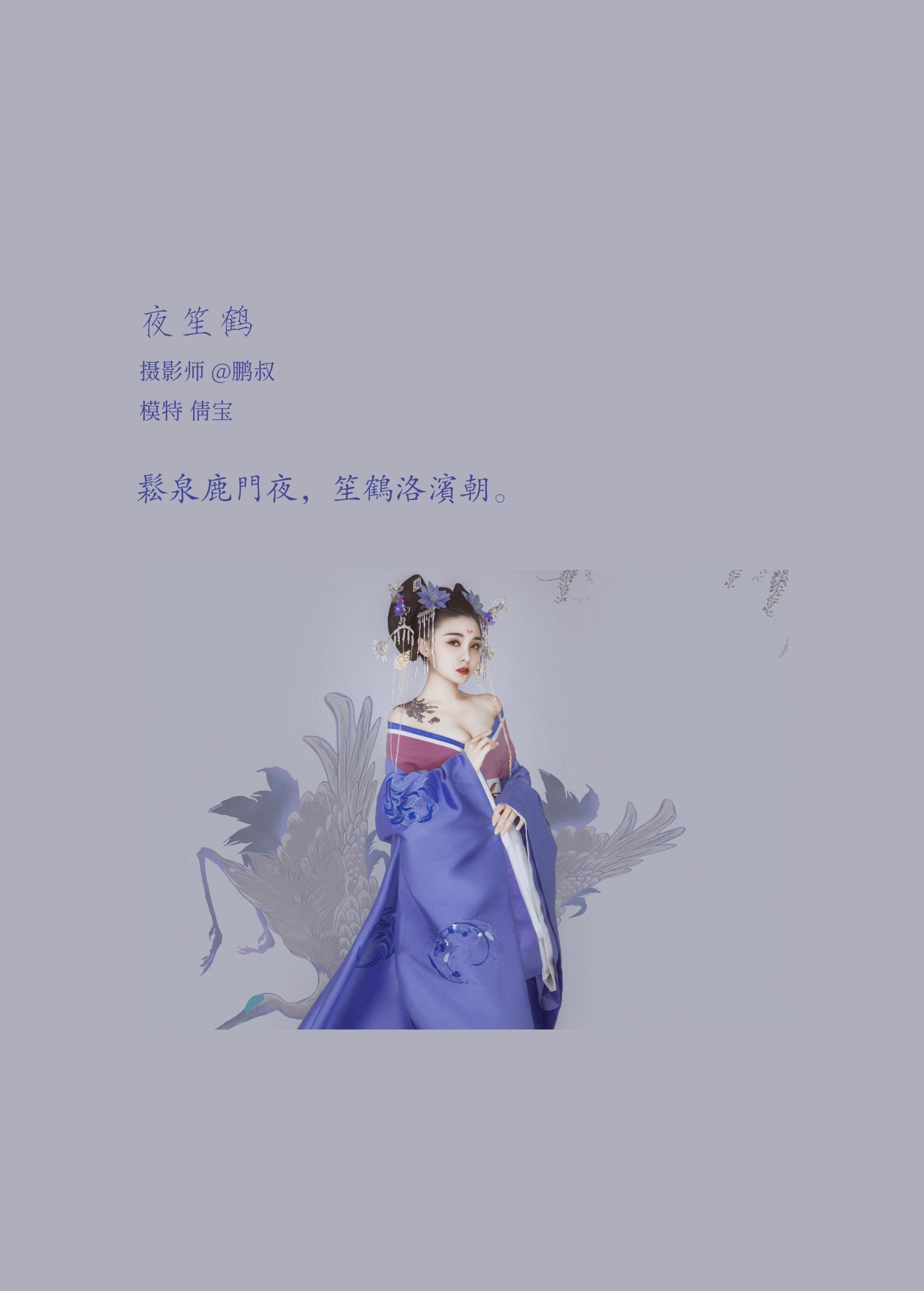倩宝 – 《夜笙鹤》[22P] 插图2