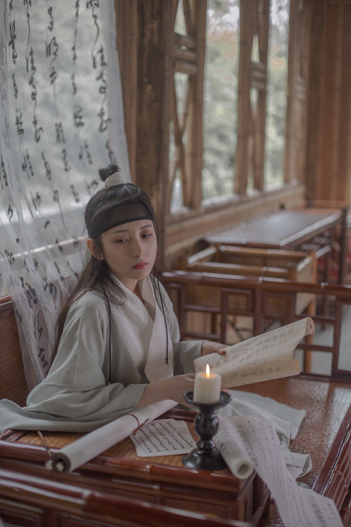 五月的三花猫 – 《空山松子落，幽人应未眠》[28P] 插图4