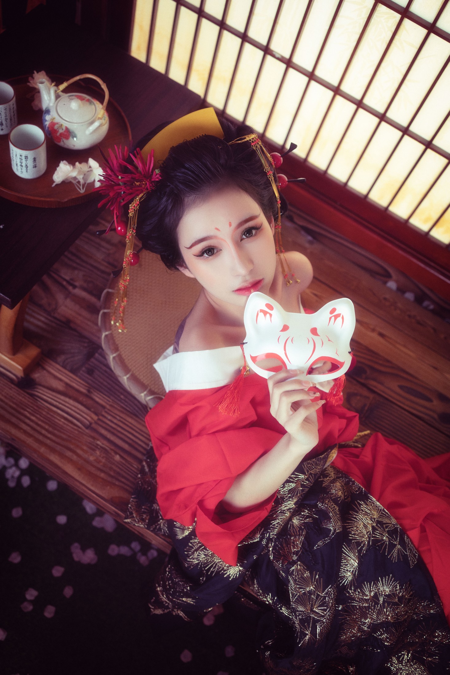 可爱温泉蛋 – 《花魁》[24P] 插图4