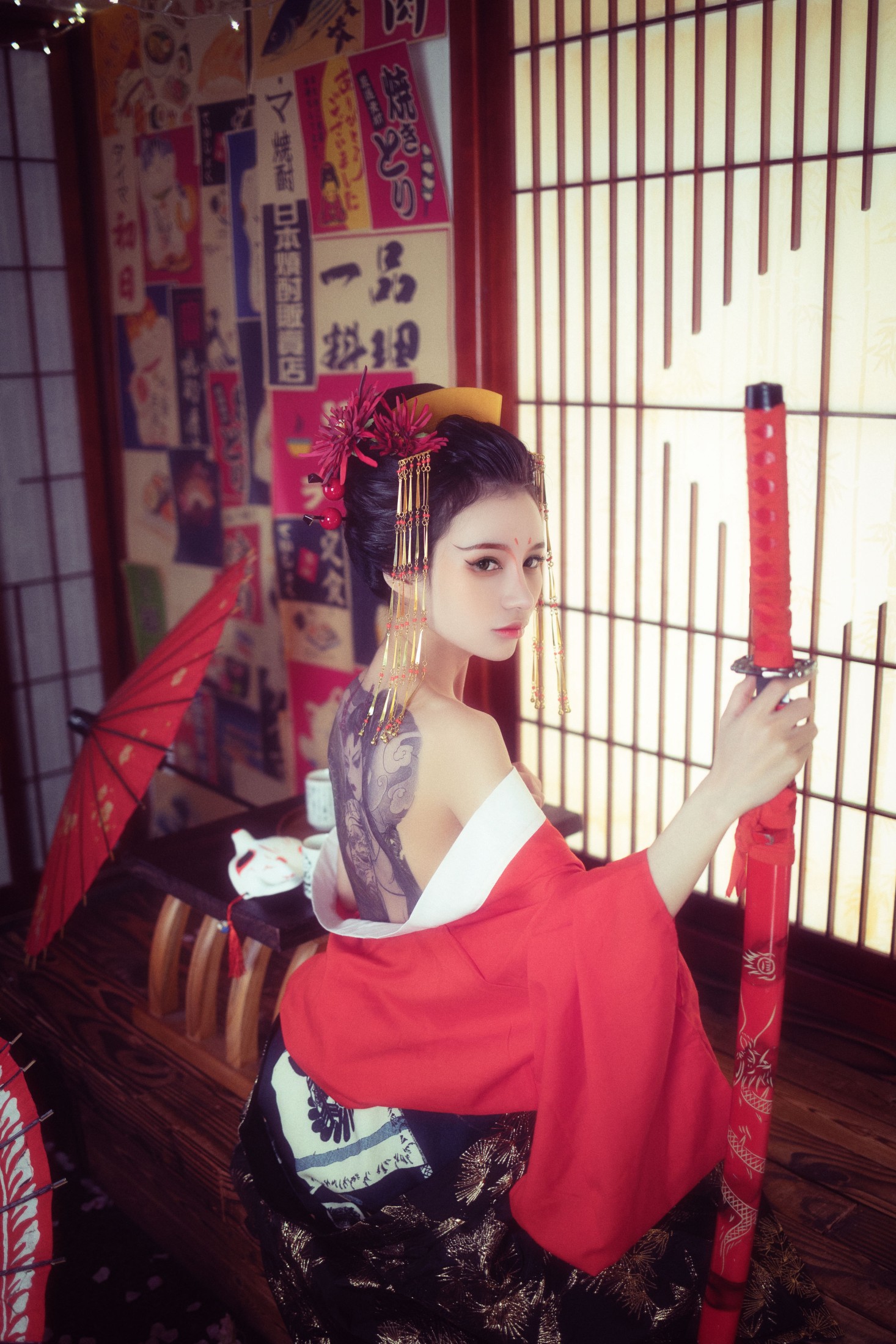 可爱温泉蛋 – 《花魁》[24P] 插图3