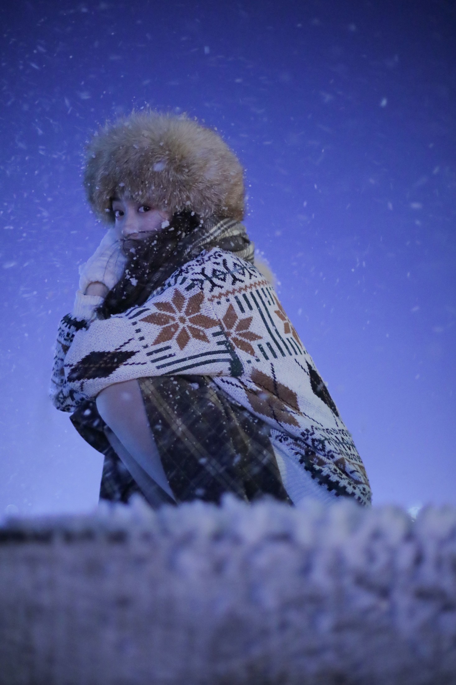 芊芊 – 《雪冬》[22P] 插图4