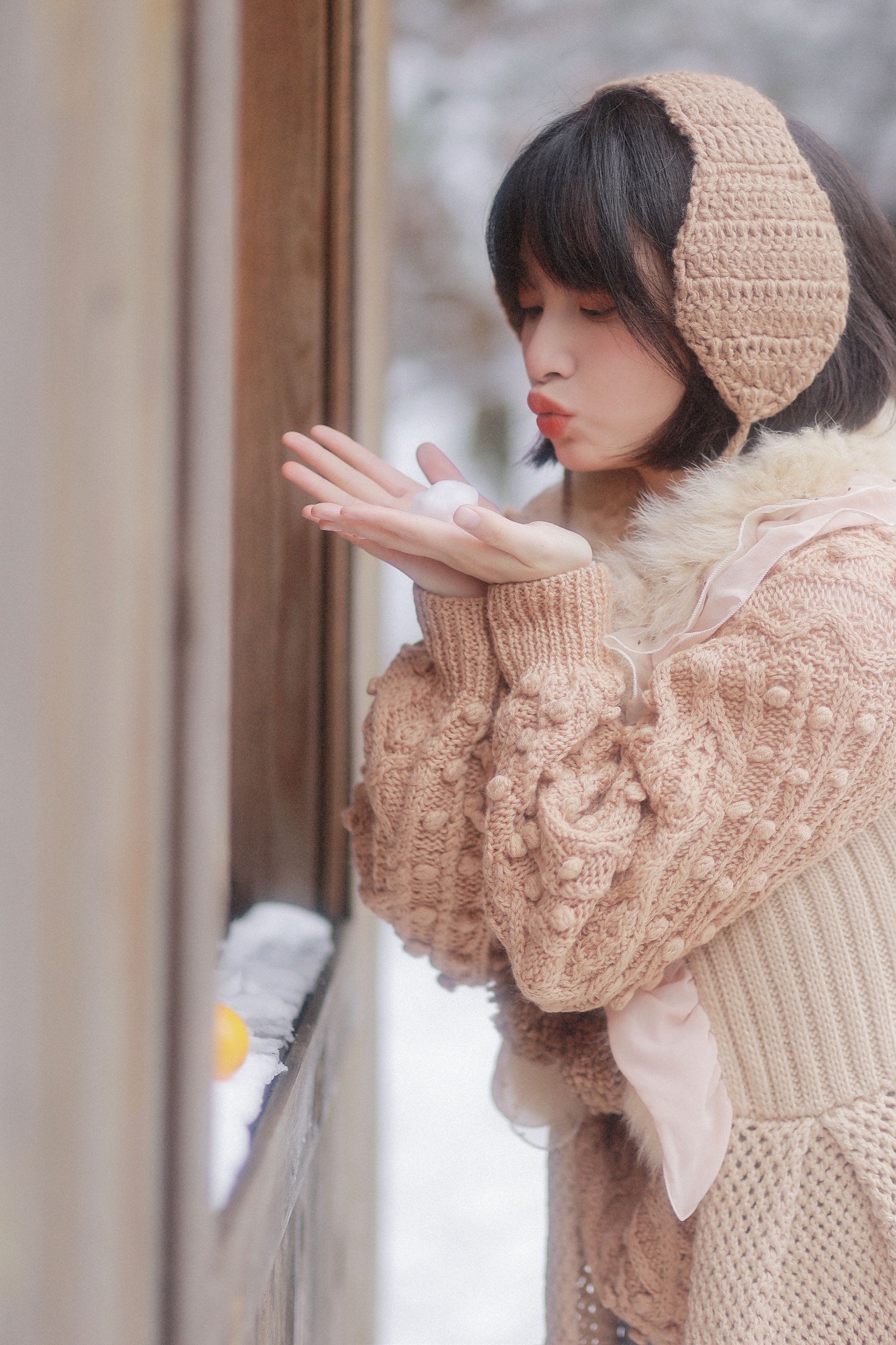 耳元在减肥 – 《嘿，一起来玩雪。》[26P] 插图3