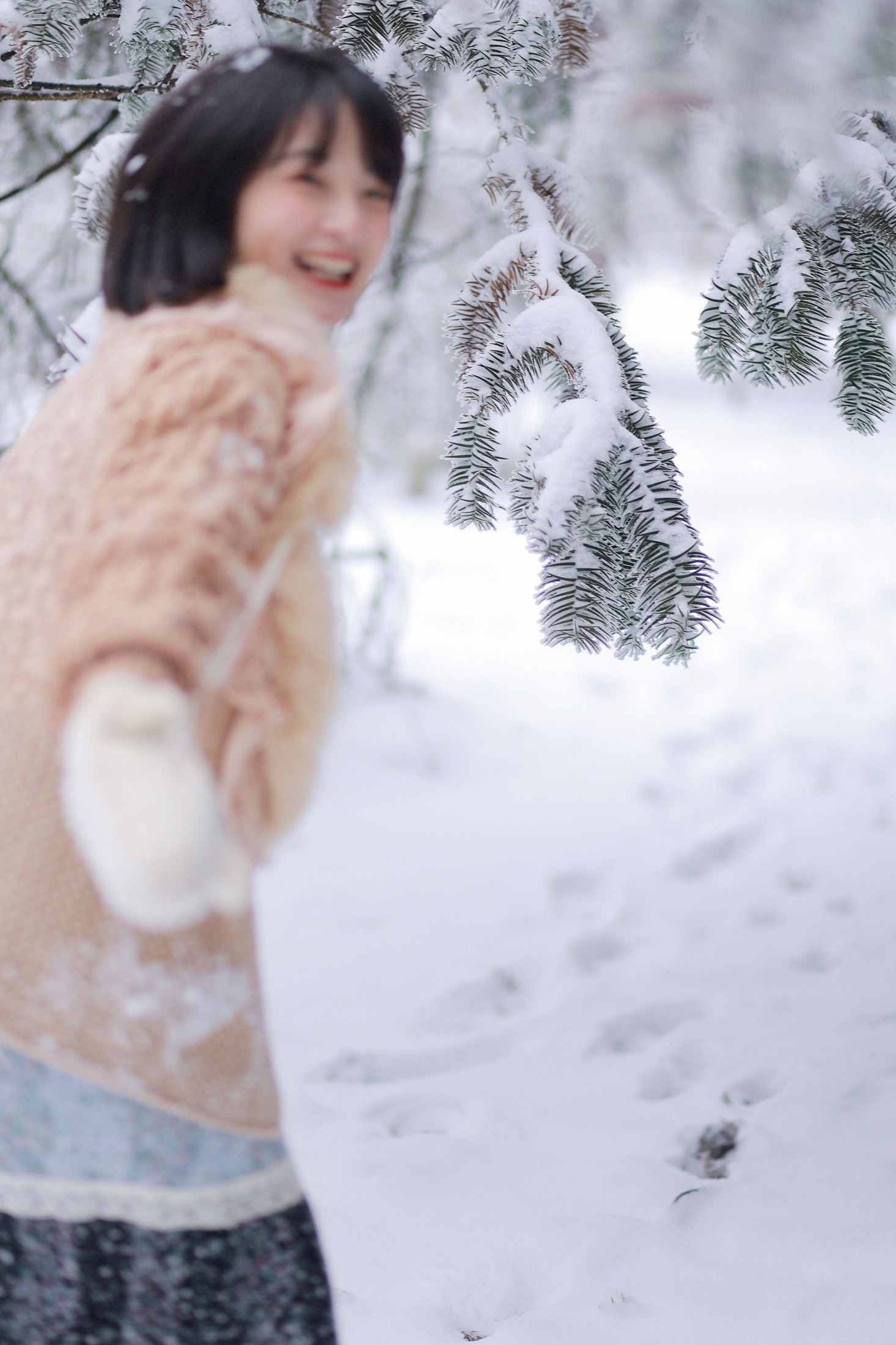 耳元在减肥 – 《嘿，一起来玩雪。》[26P] 插图5