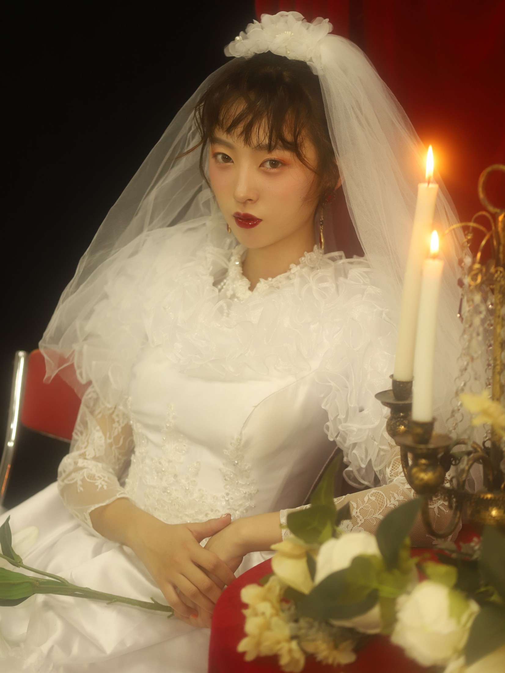 小文 – 《穿婚纱的女孩》[22P] 插图3