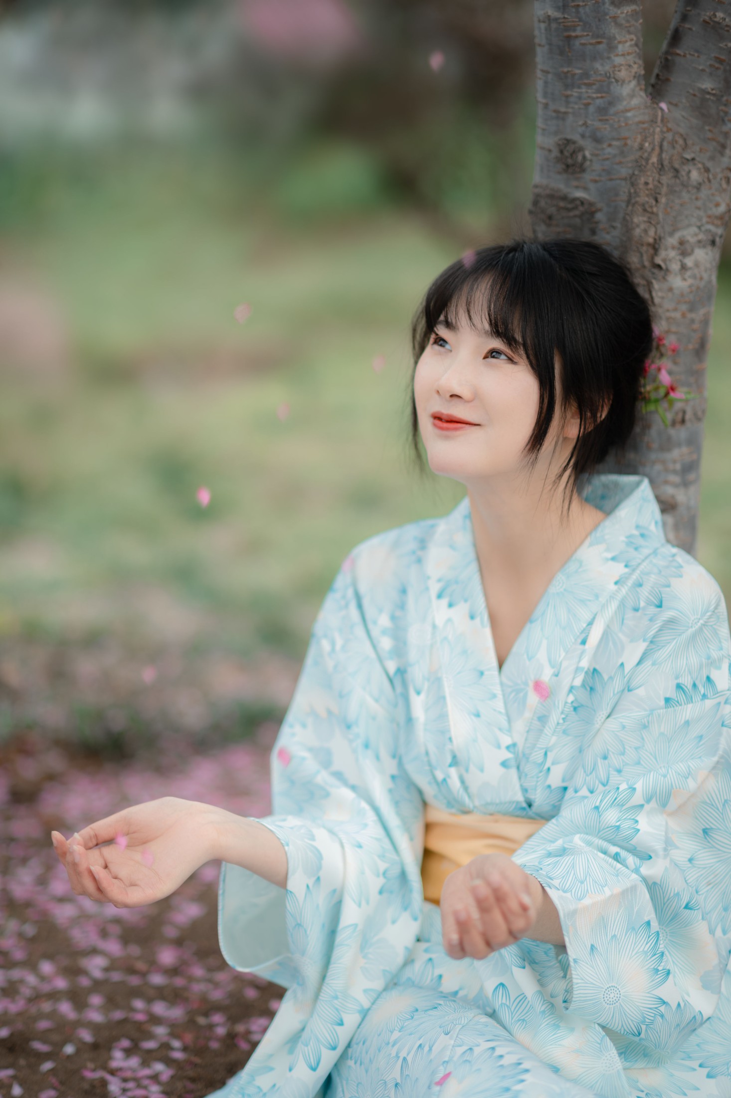 爱拍照的梅梅 – 《樱花树下》[23P] 插图5