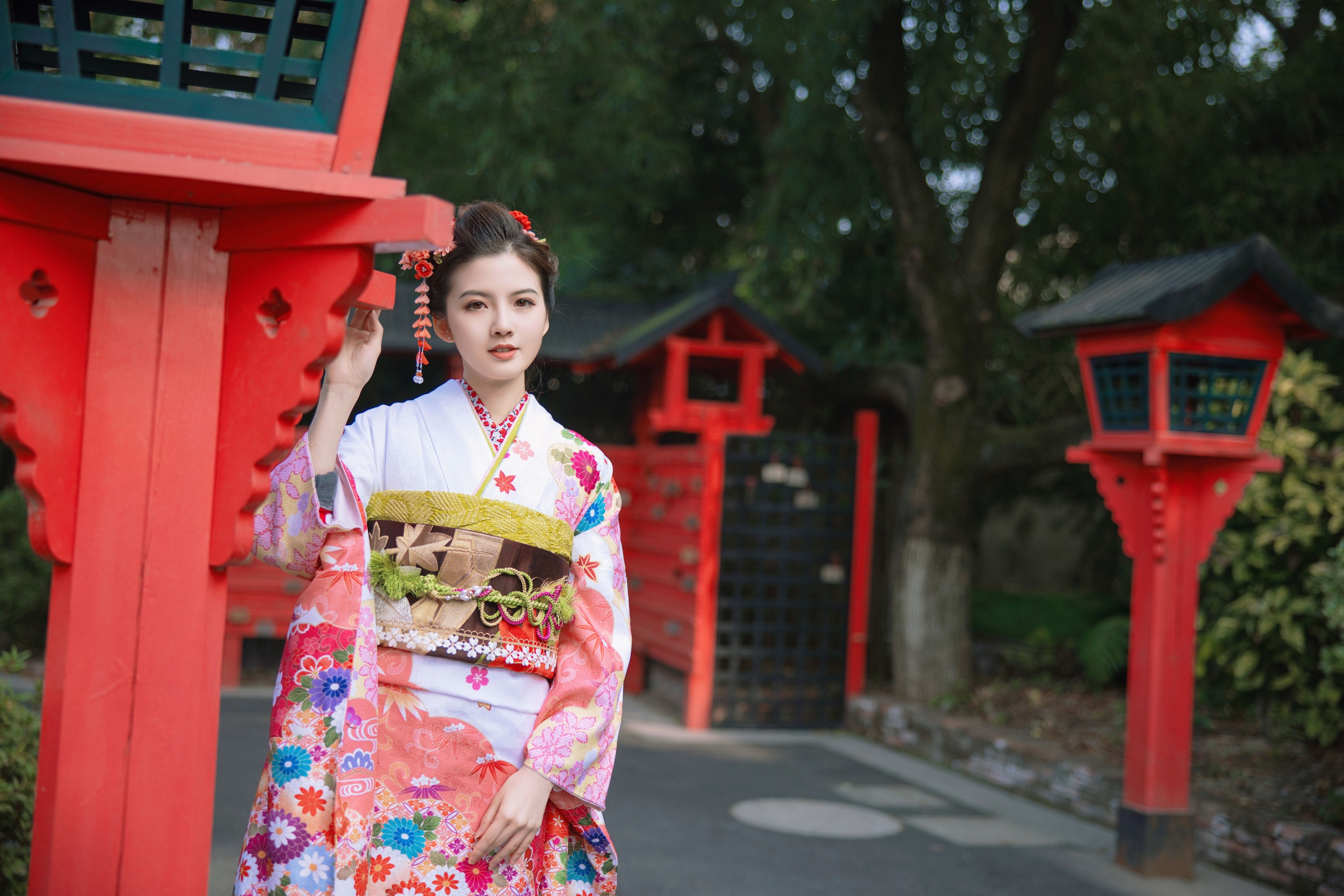 Tifa丁小妮 – 《和服少女》[39P] 插图5