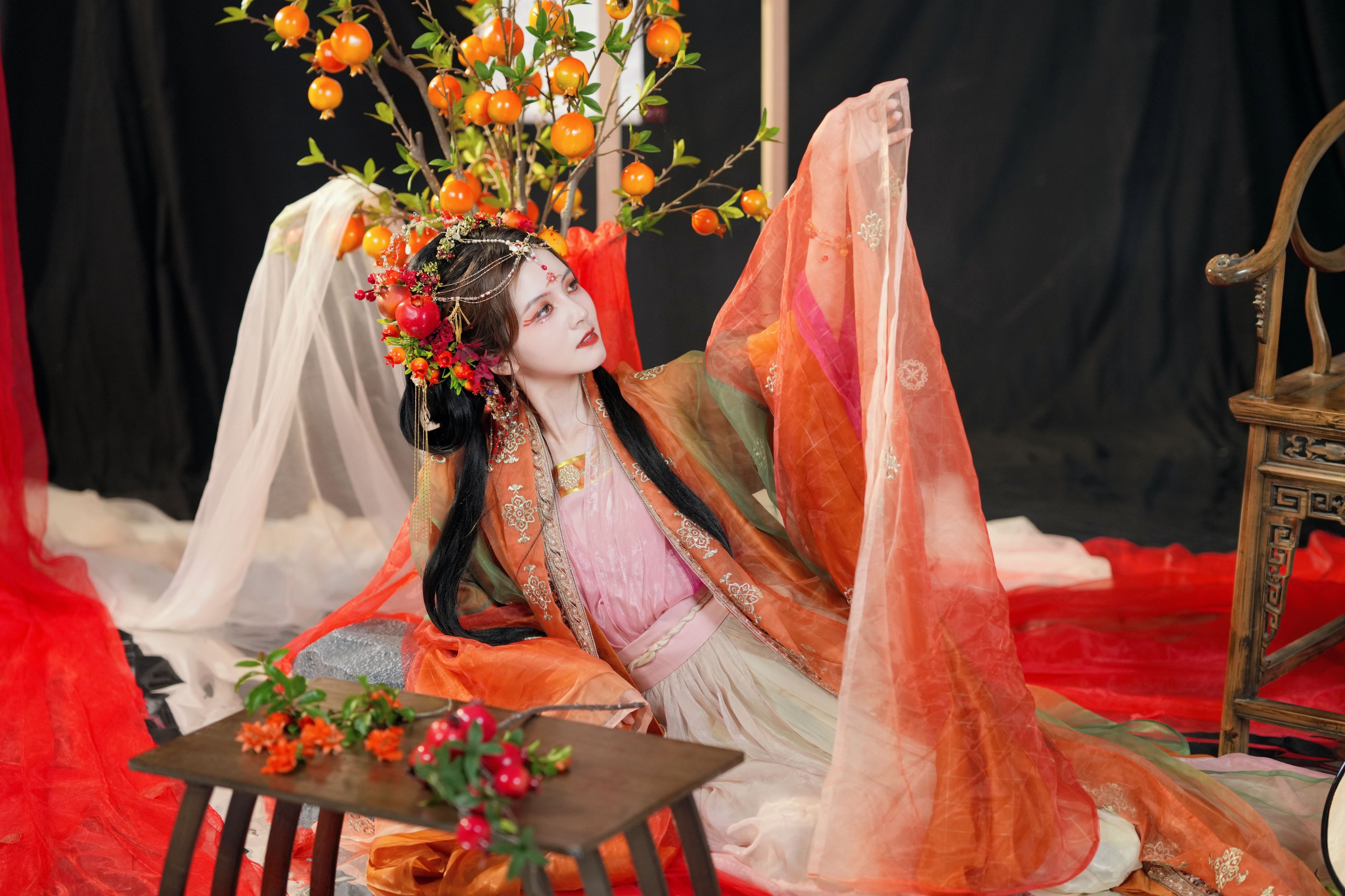 Tifa丁小妮 – 《十二花神之石榴花神》[40P] 插图4
