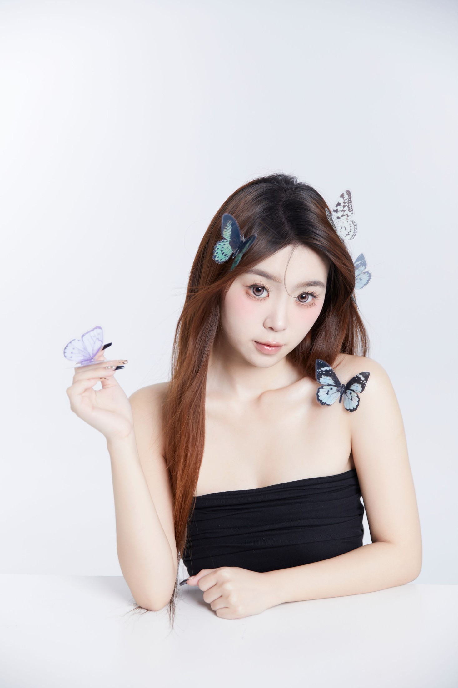 CARLEE是77呀 – 《韩系蝴蝶肖像》[22P] 插图4