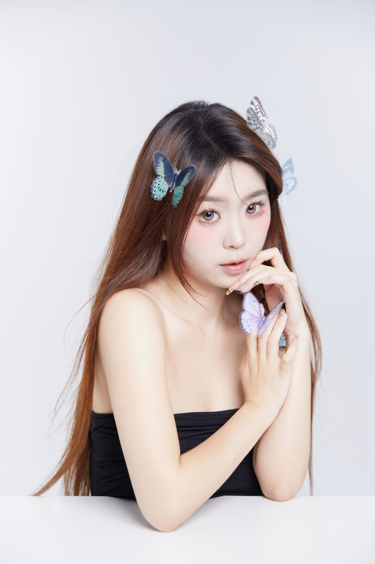 CARLEE是77呀 – 《韩系蝴蝶肖像》[22P] 插图3