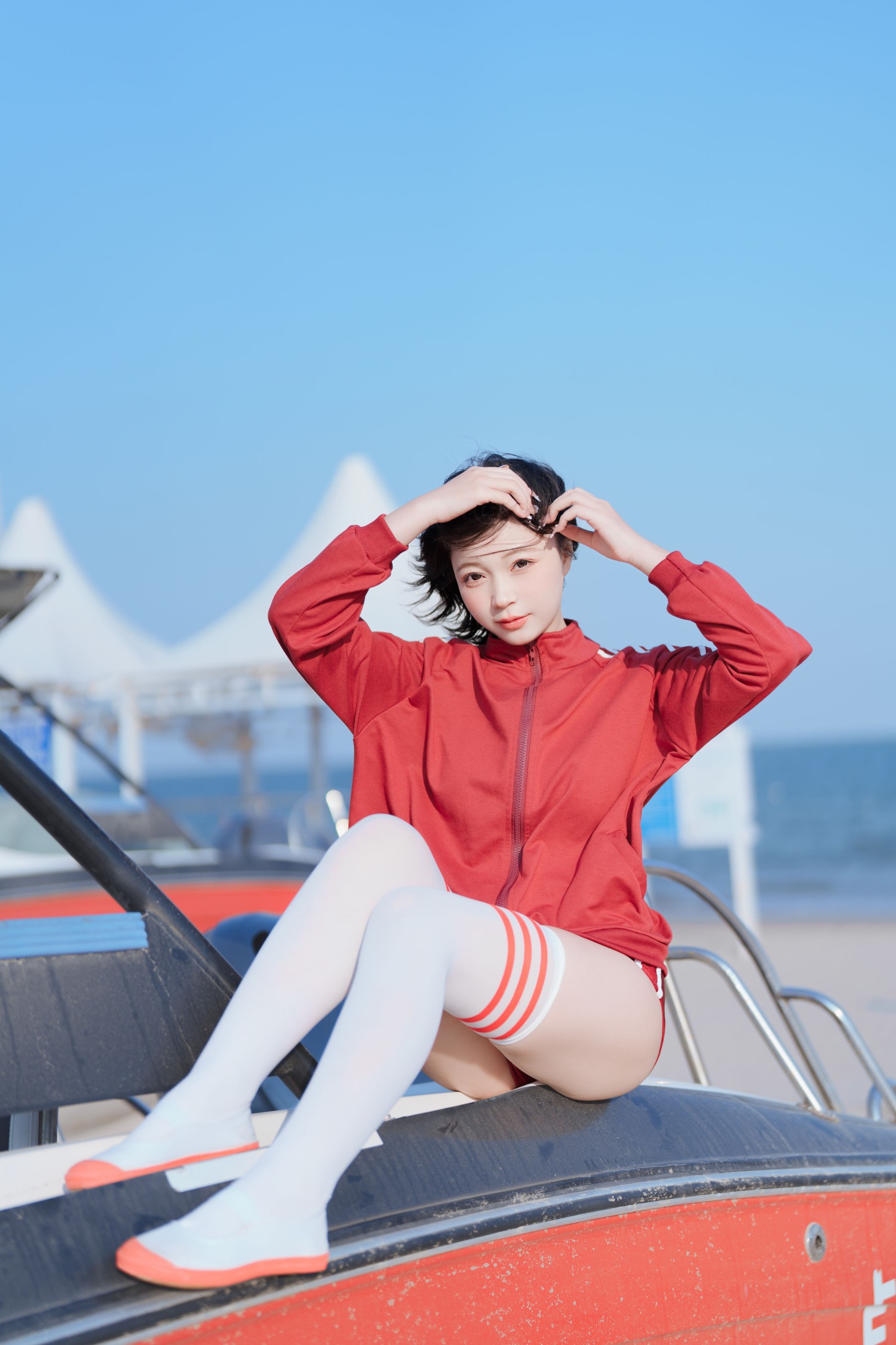 Disexi思宁 – 《海边的青春少女》[20P] 插图1