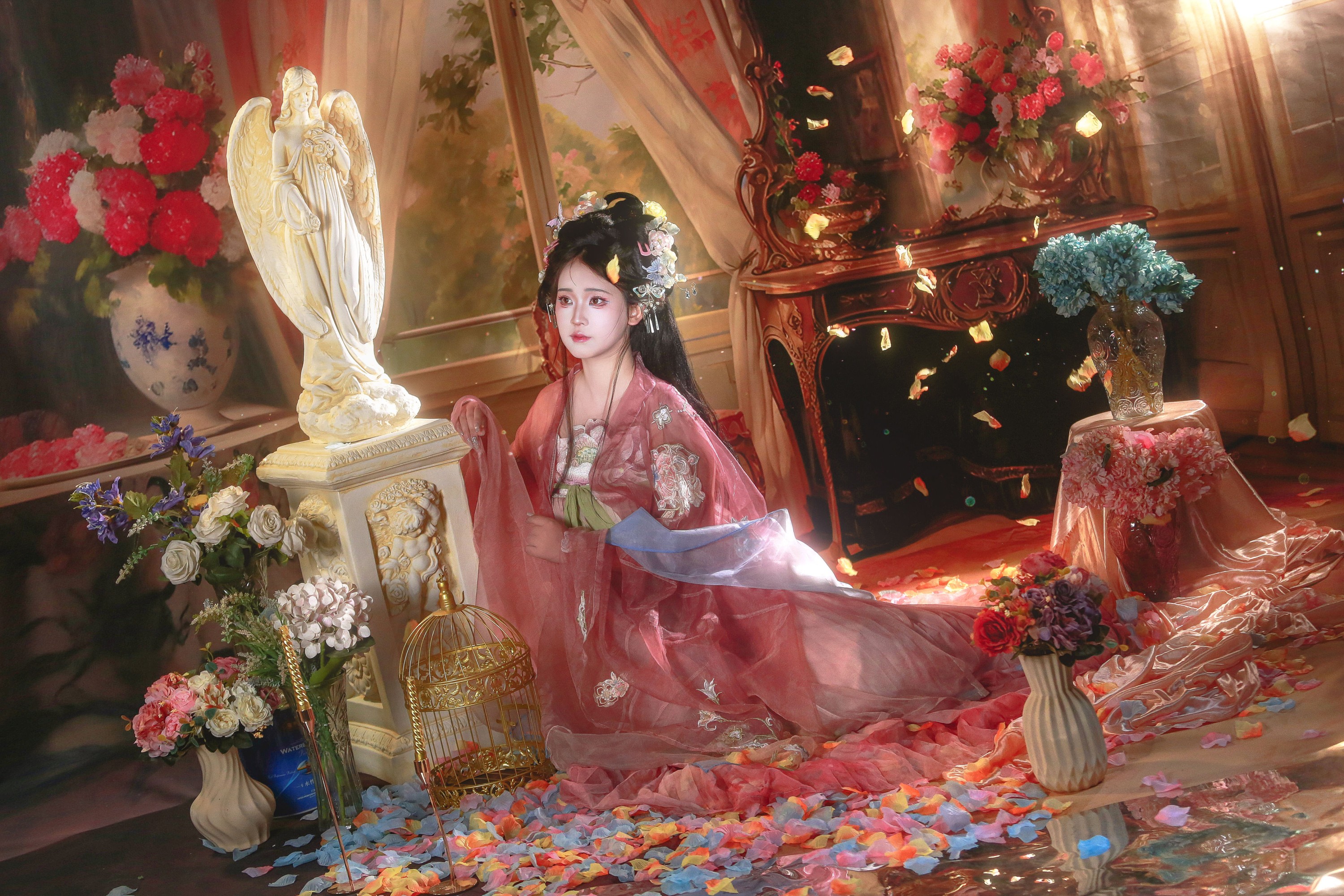 肥牛 – 《油画少女》[15P] 插图1