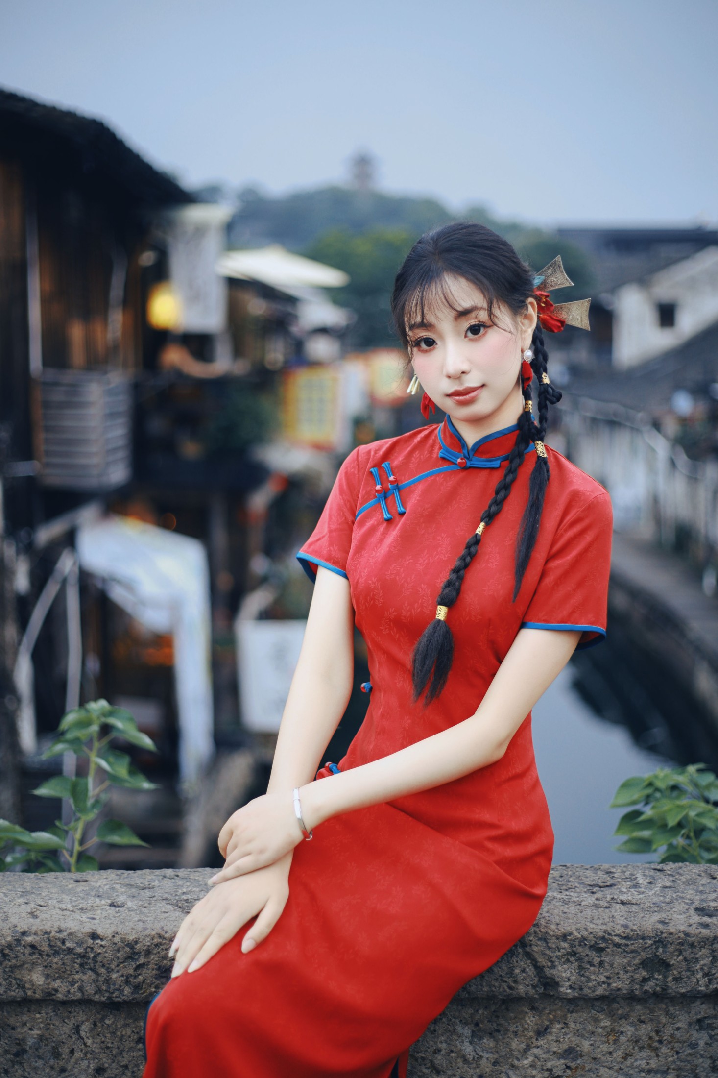小u – 《书圣故里江南水乡旗袍》[23P] 插图1
