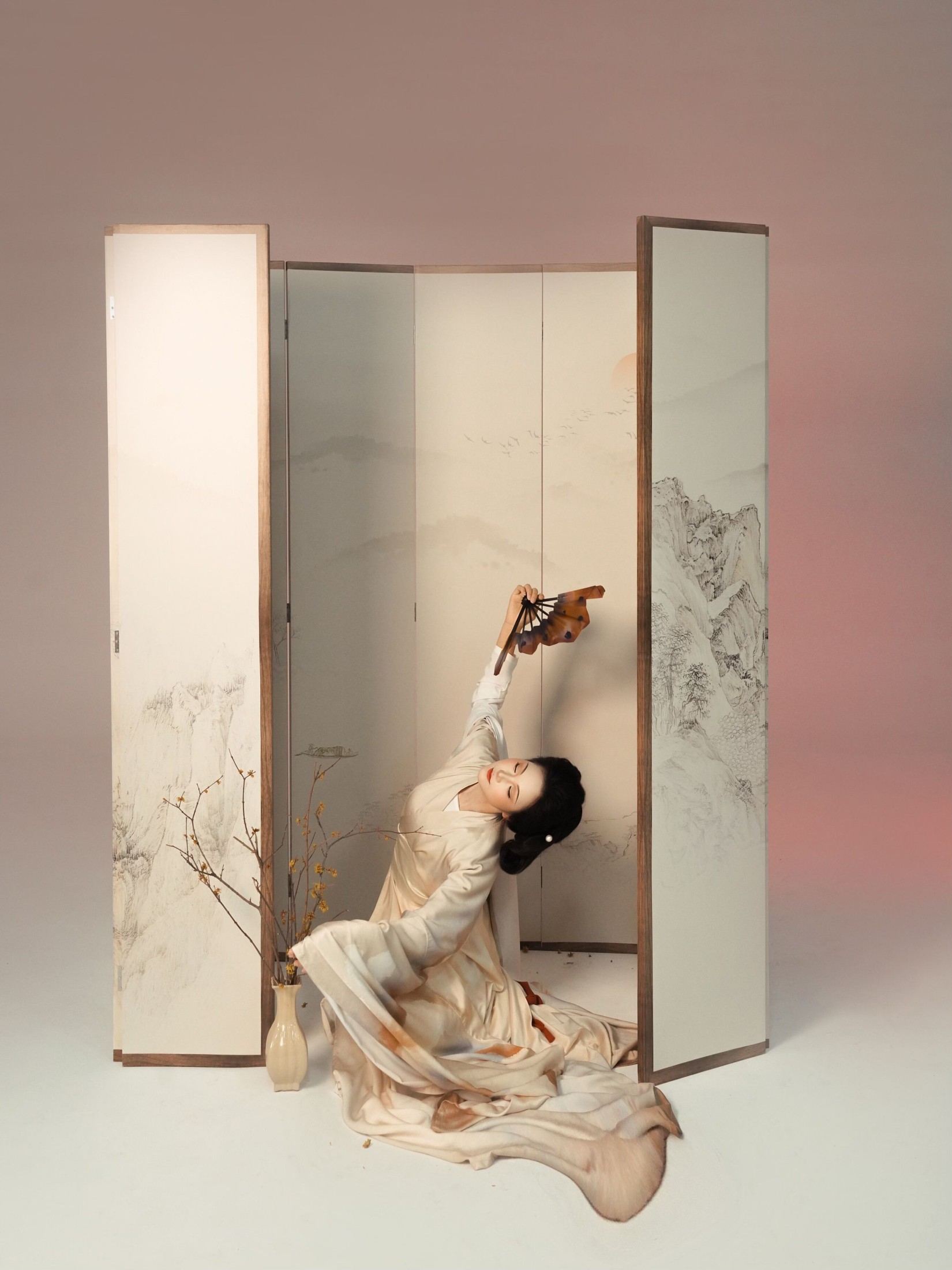 越月 – 《泥人张仿妆》[13P] 插图1
