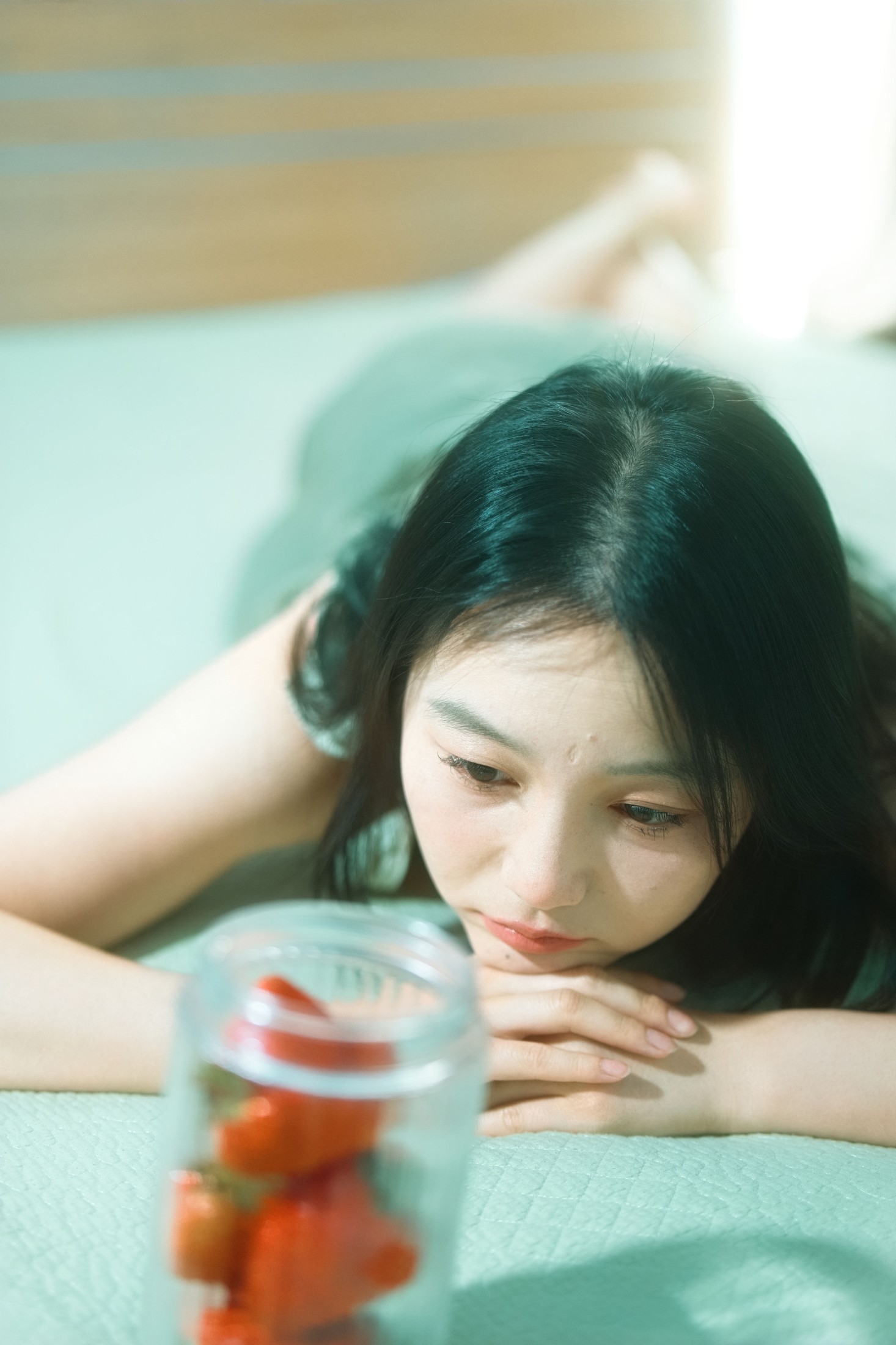 桐桐 – 《草莓味少女》[14P] 插图1