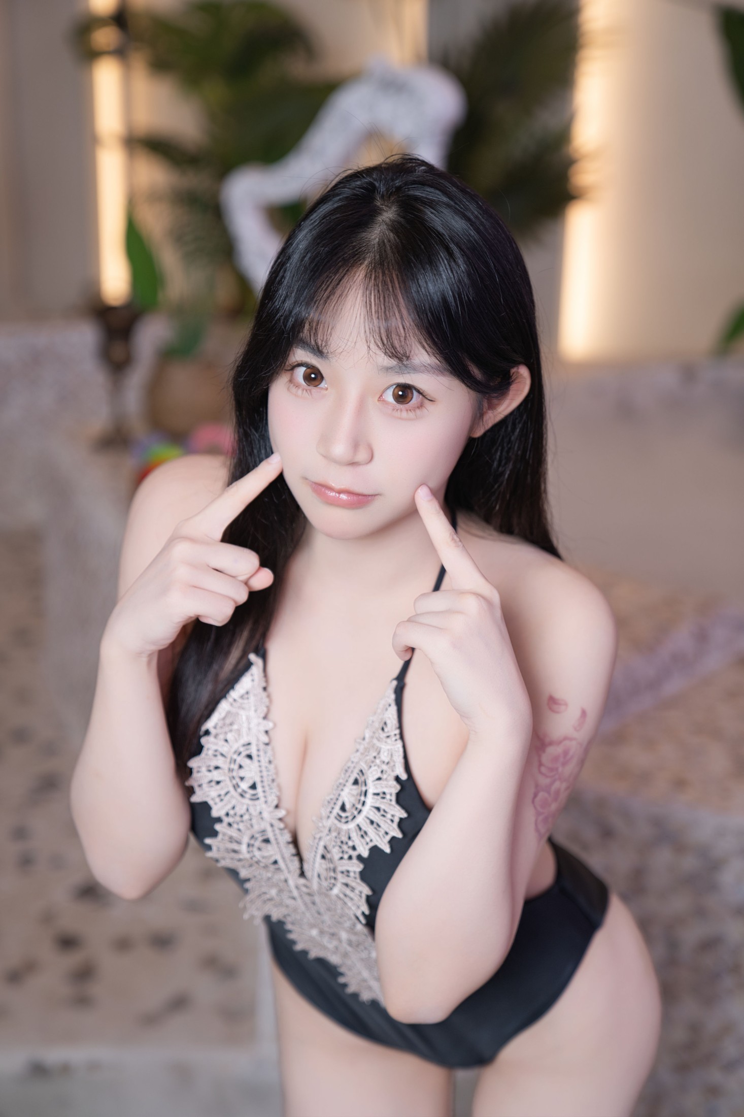 一元同学Jodie – 《泳衣・蕾丝・柔光》[41P] 插图1